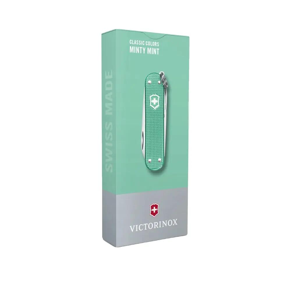 Couteau multi-outils Victorinox Classic Alox Menthe 5 fonctions 4/4