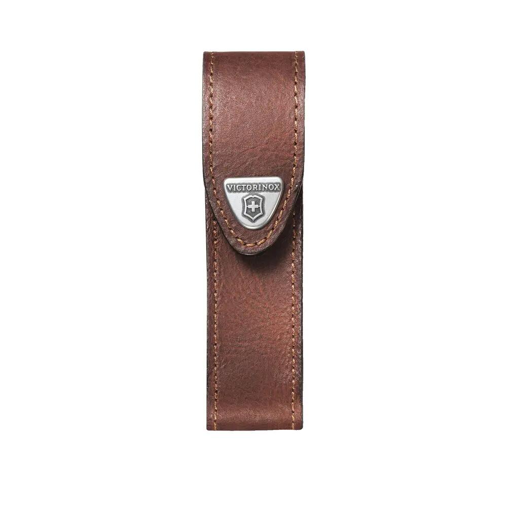 Étui en cuir Victorinox Marron 2/4