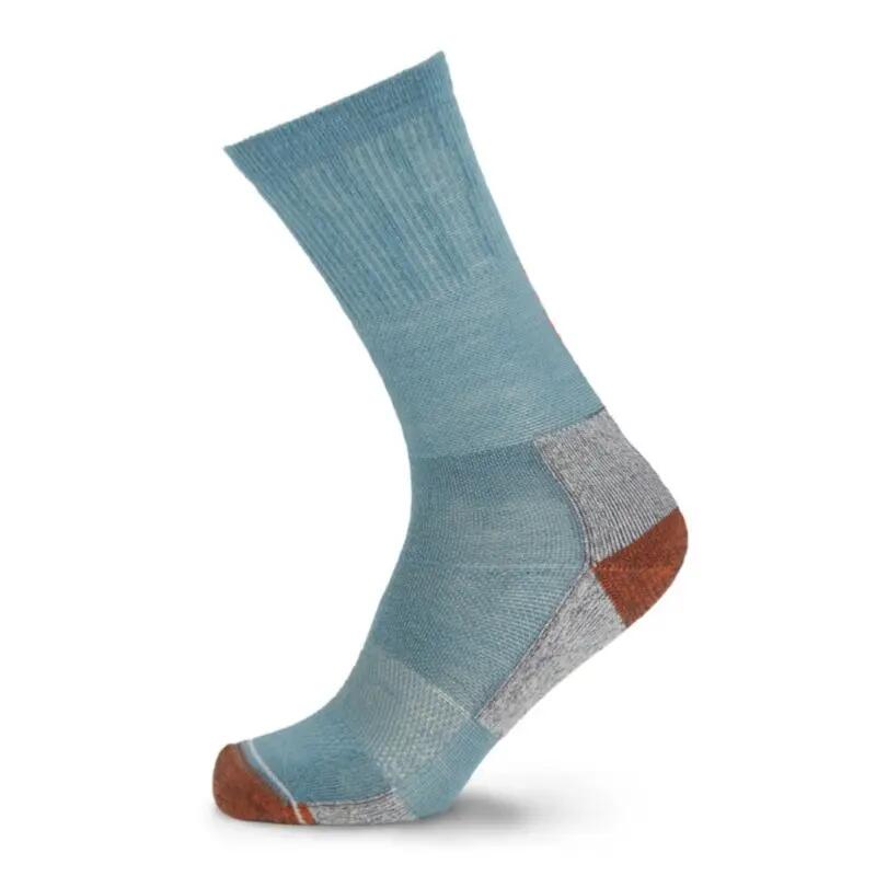 LORPEN Pro Trek Merino Lightweight Mid Crew wandelsokken - Blauw/Grijs - 43/46 3/5