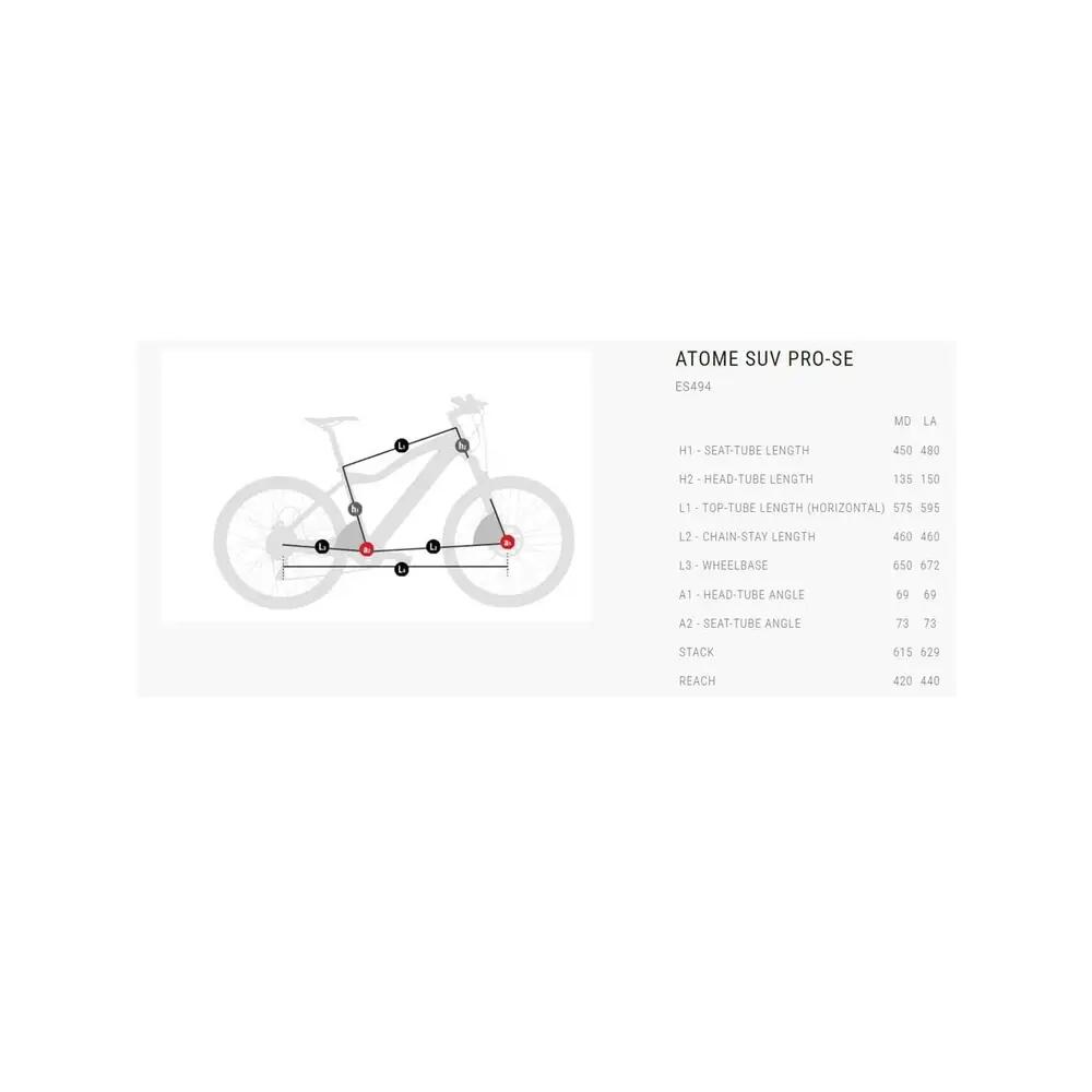 BH AtomE SUV Pro-SE Bicicleta MTB Eléctrica de Suspensão Total Shimano XT/Deore 7/7