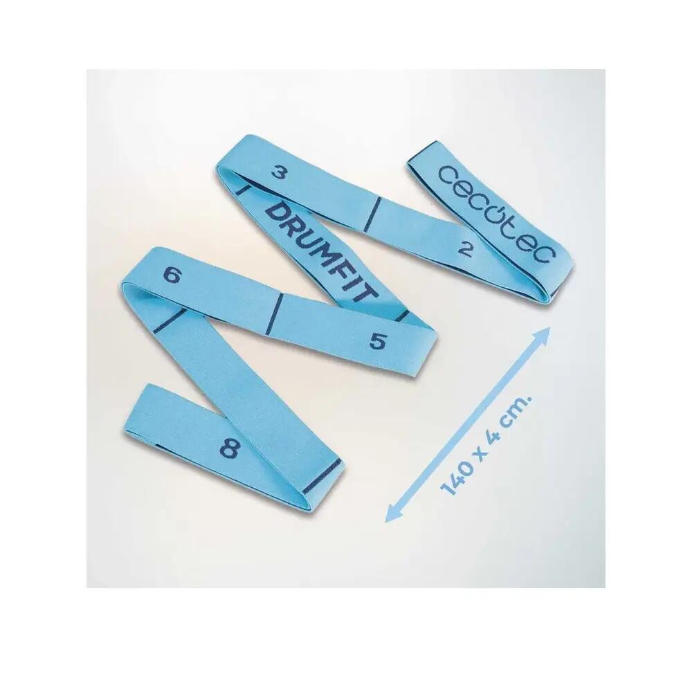 Cecotec Banda Elástica de Estiramiento Ajustable DrumFit Elastiband. Goma Elásti 8/8