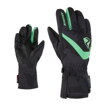 ZIENER gants de ski Junior LORIKO - BLACK