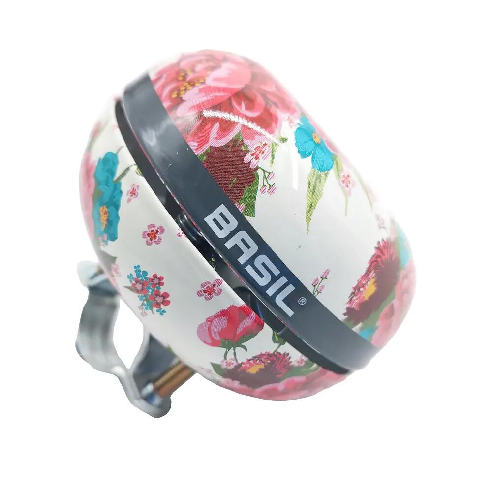 Dzwonek Rowerowy Bloom 80 Mm - Biały W Kwiaty 6/6