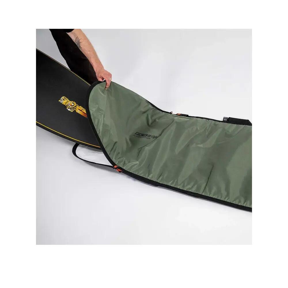 Capa de surf FCS Classic Shortboard Verde 5/7