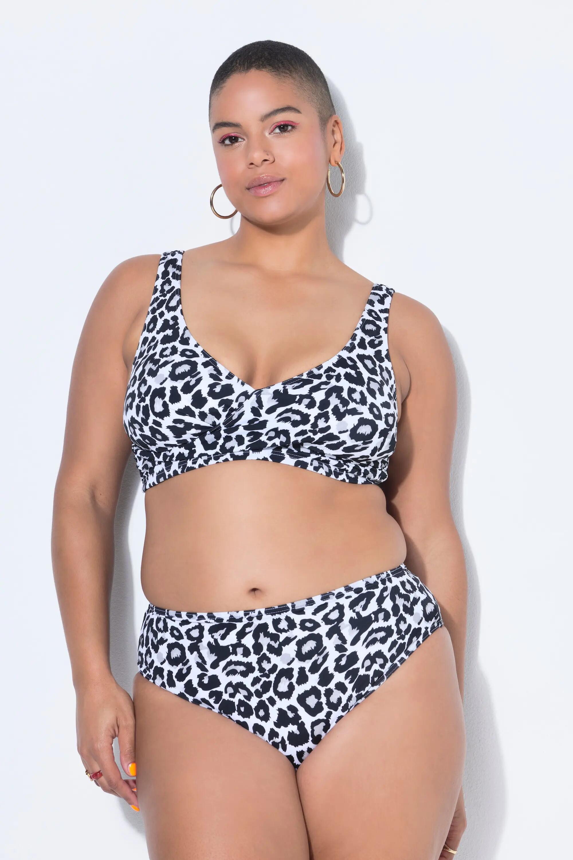 Damen Bikini-Slip HighWaist Leo Shaping 10/11