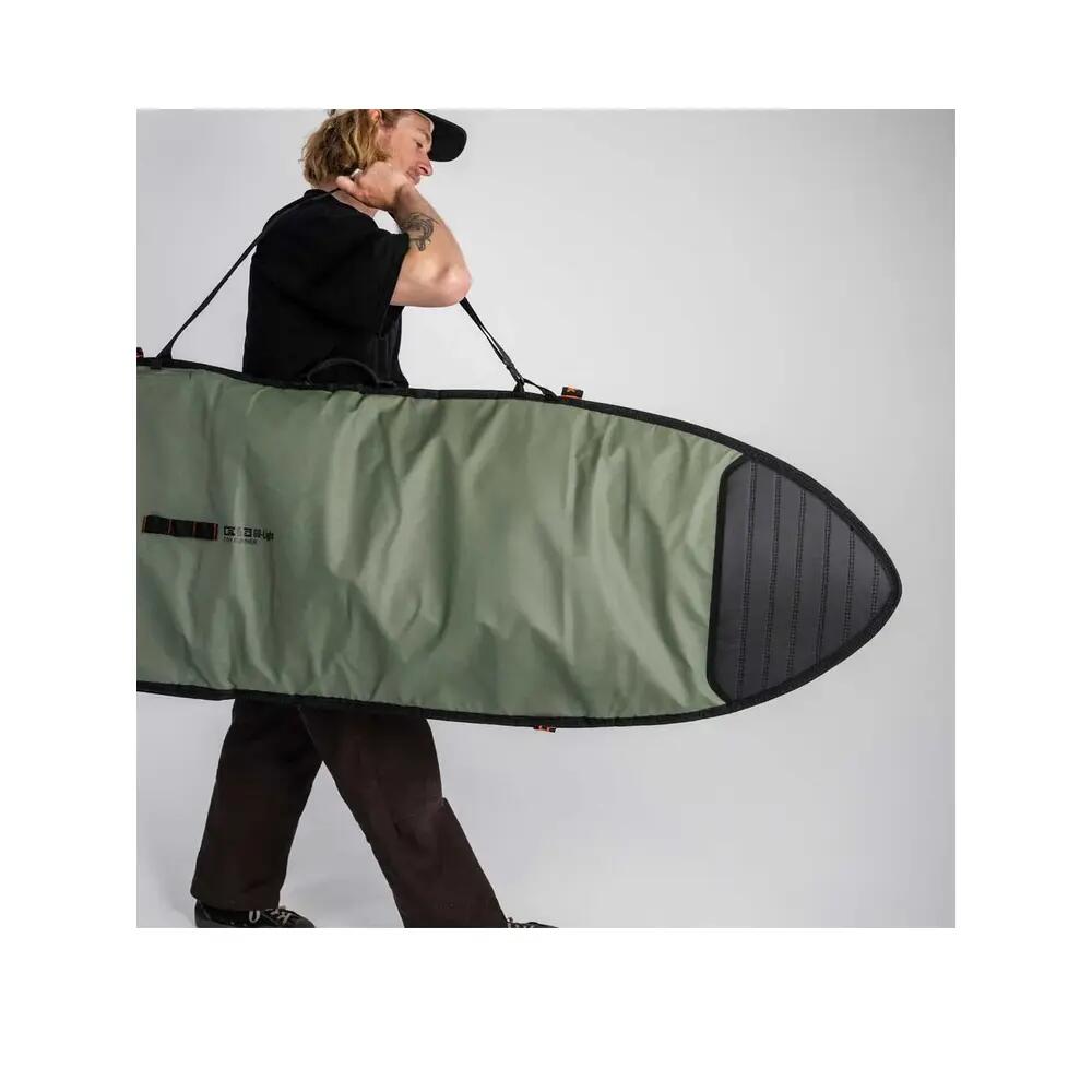 Capa de surf FCS Day Runner Shortboard Verde 9/9