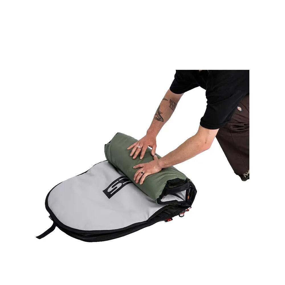 Capa de surf FCS Day Runner Shortboard Verde 6/9