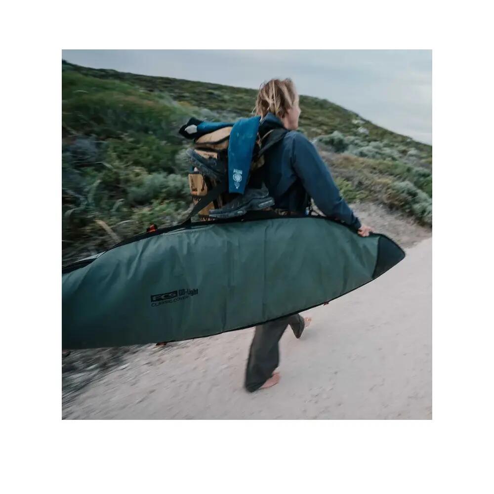 Housse de surf FCS Classic Mid-length Verte 8/9