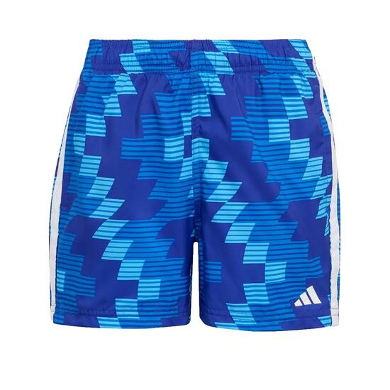 Short de bain adidas graphique inspiré du football Bleu