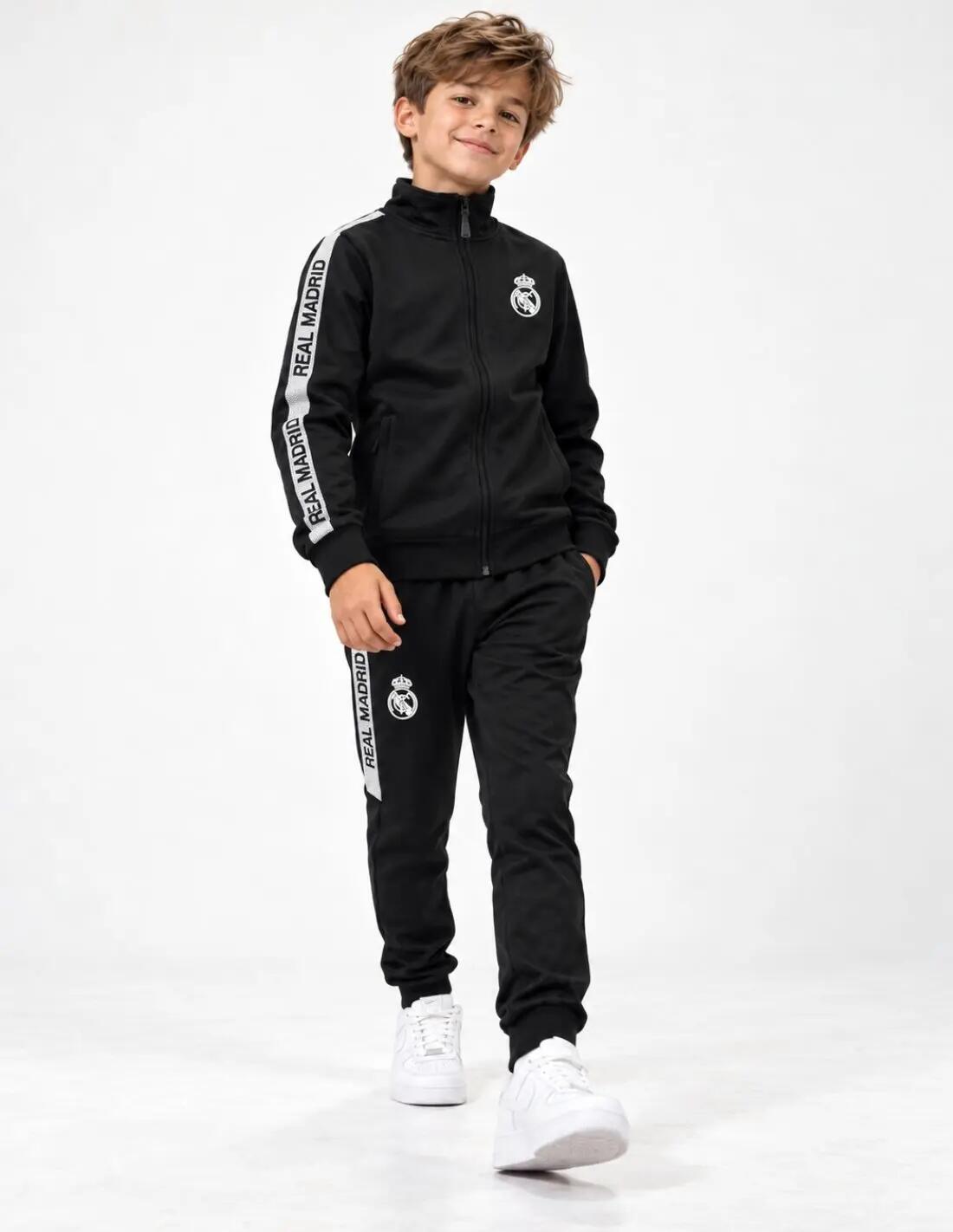 Real Madrid Trainingspak Kids 25/26 - Zwart 2/7