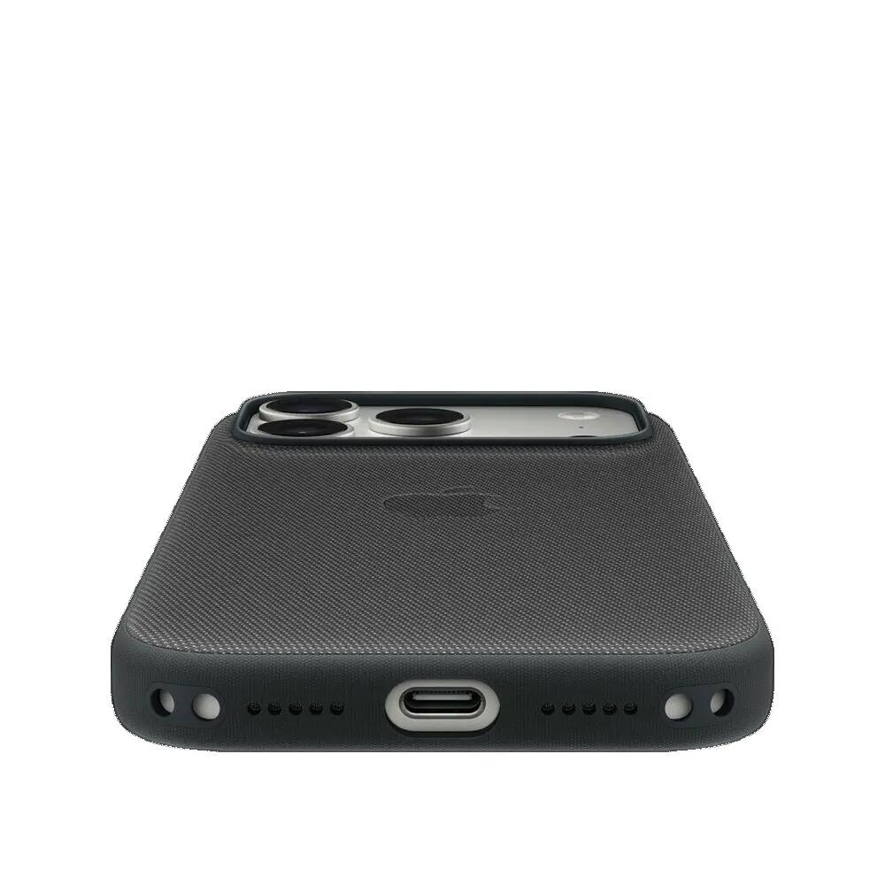 Coque Apple iPhone 17 Pro tissage technique noir 3/3