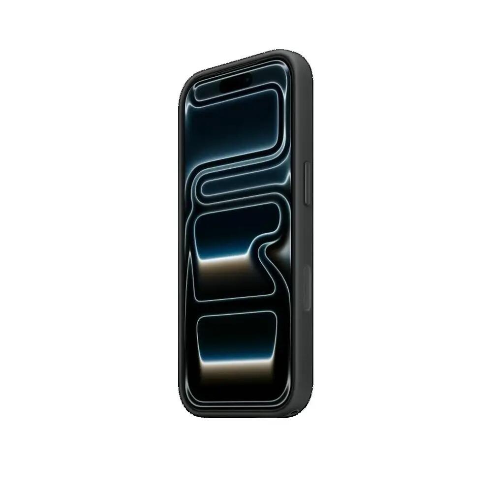 Coque Apple iPhone 17 Pro tissage technique noir 2/3