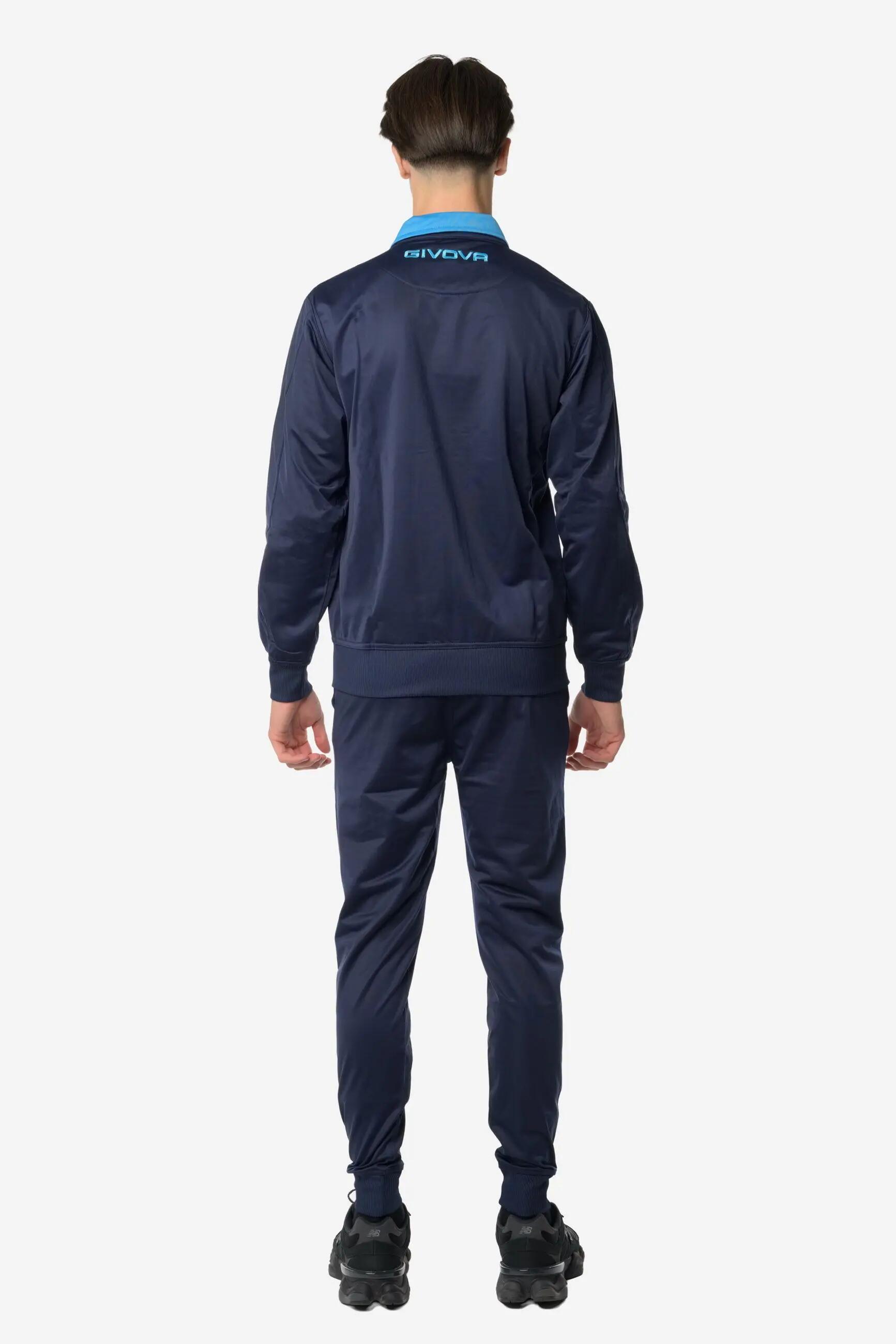 Trening Givova Visa, Bleumarin/Turcoaz, 2XS 3/3