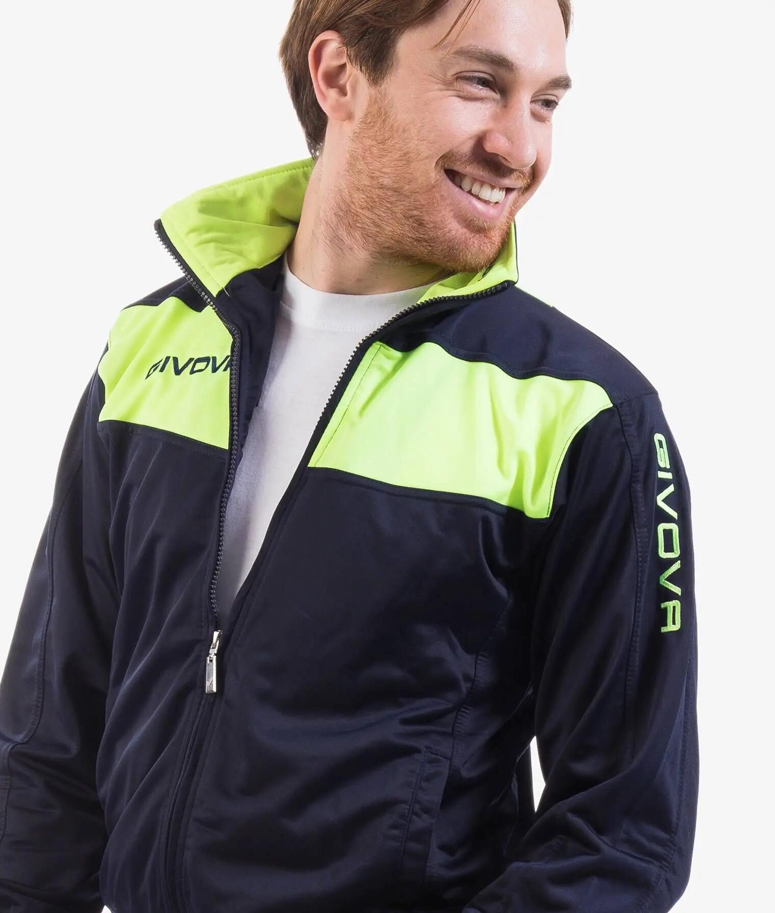 Triacetaat trainingspak Givova Visa Fluo 2/4