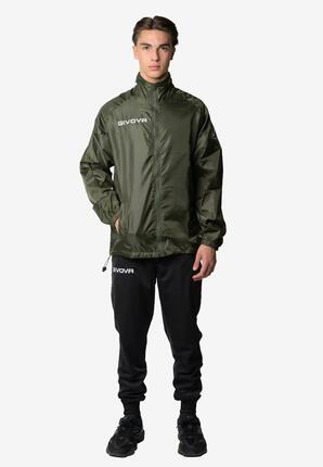 Kurtka sportowa Givova Basico Green Militare Green 2xl