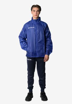 Giacca impermeabile (k-way) uomo givova azzurro