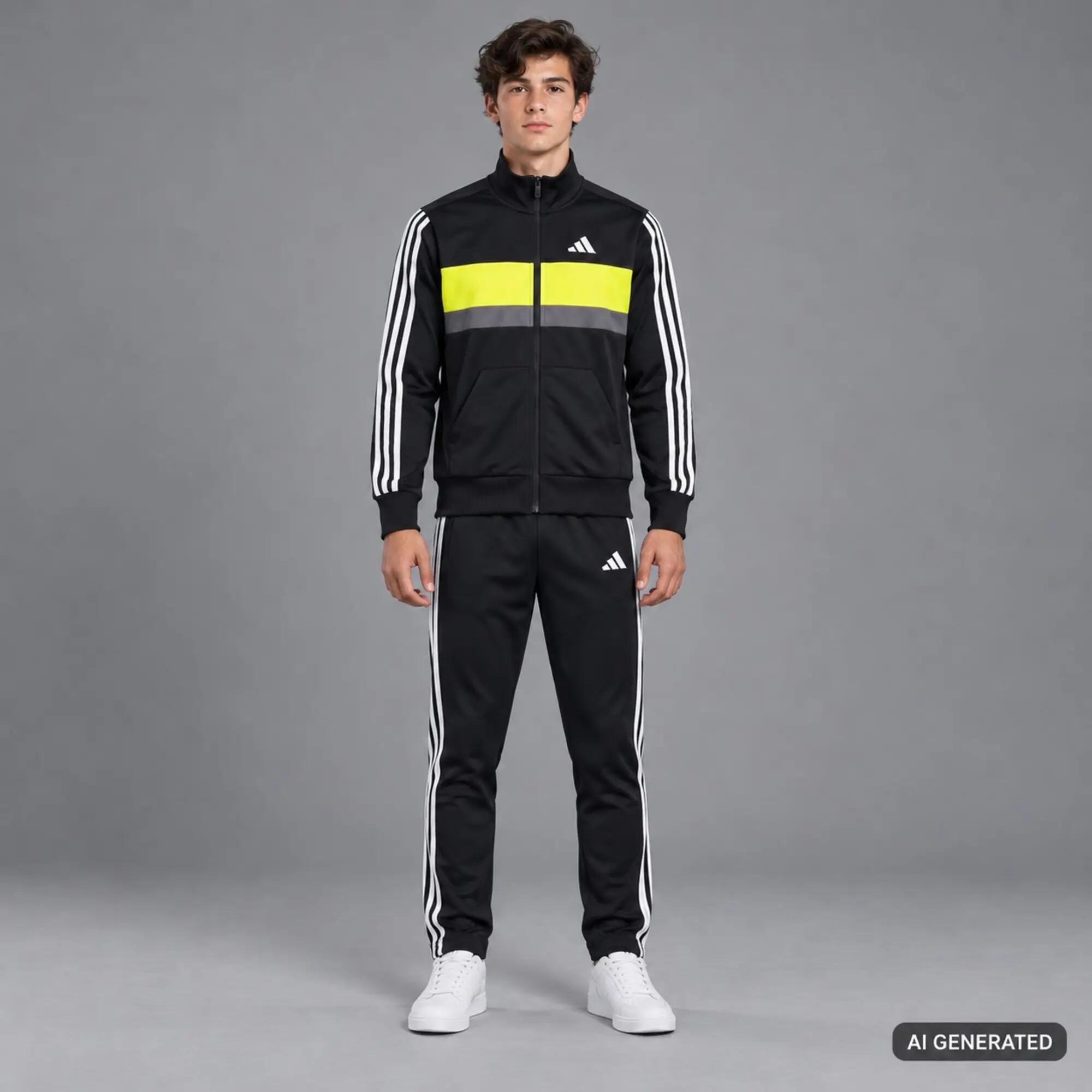 Fato De Treino Adidas Sport J 3S Tiberio Ts Criança 2/5