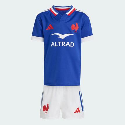Mini kit de rugby maillot short France Replica