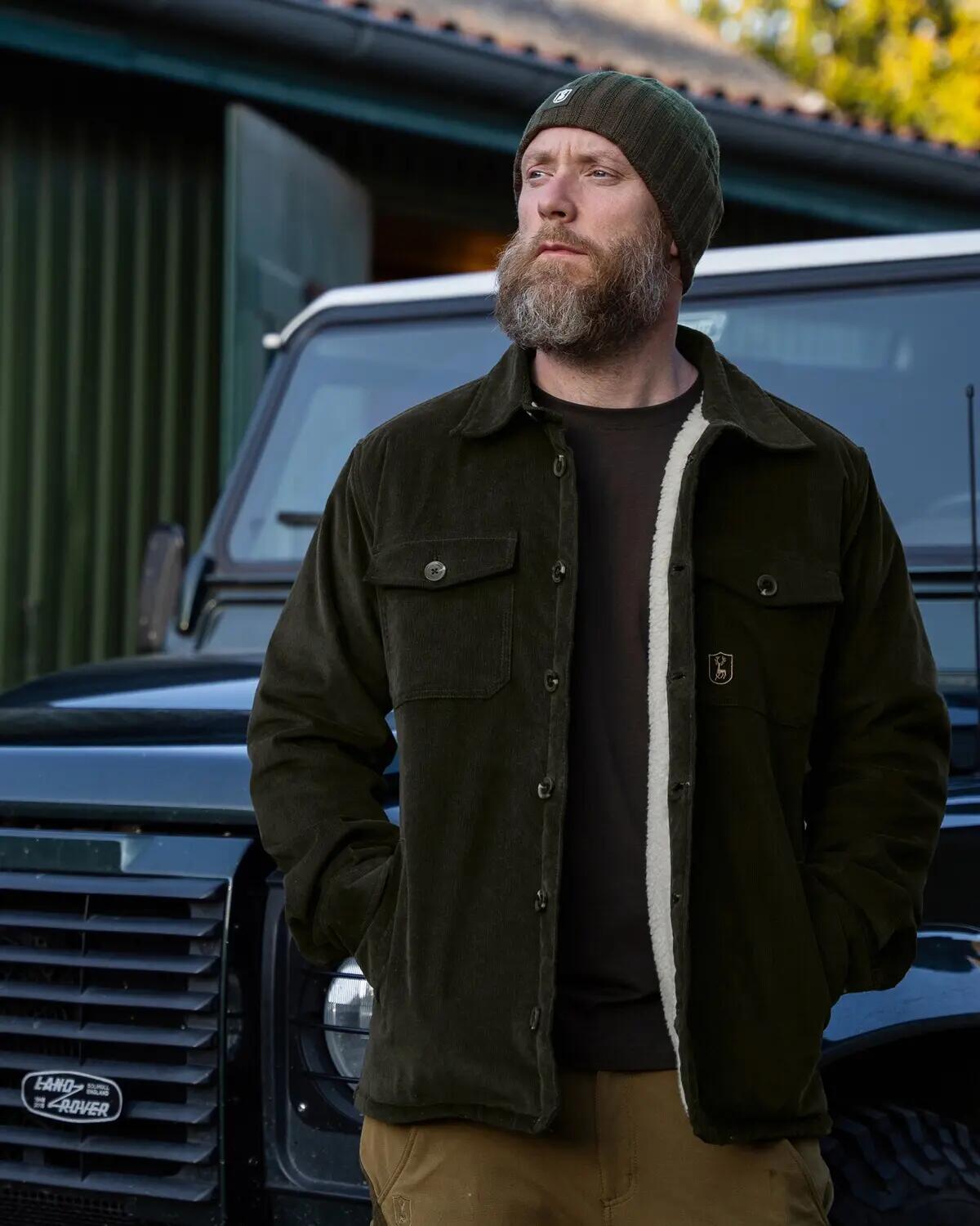 Cordjacke - Timber mit warmem Sherpa-Futter 3/6
