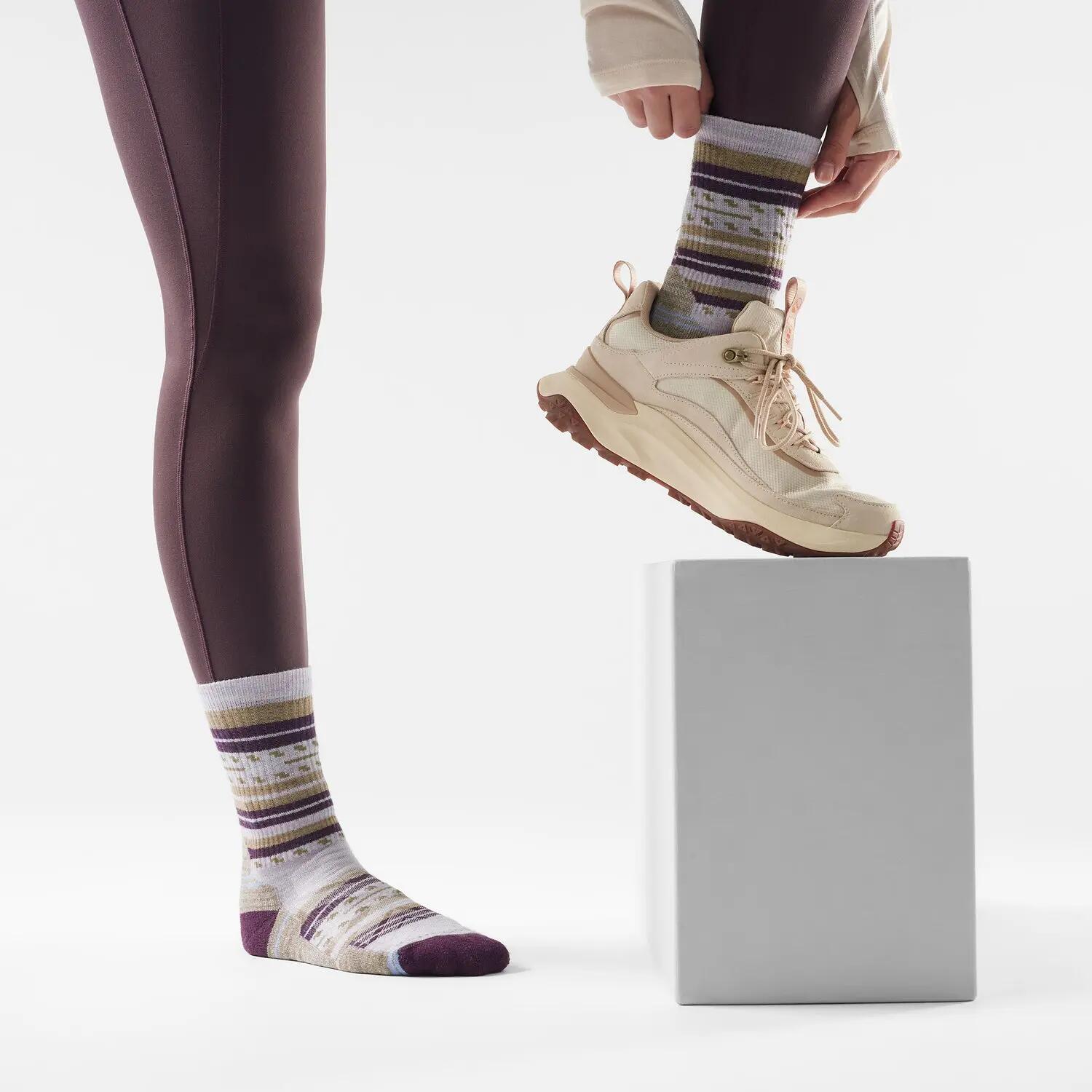 Smartwool Light Cushion Crew Wandersocken, mehrfarbig, für Damen 3/3