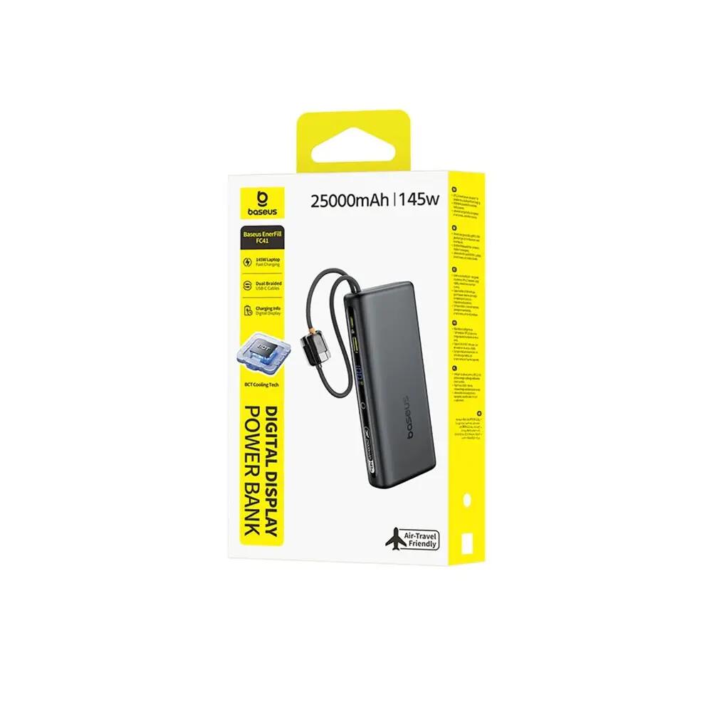 Batterie esterne Baseus EnerFill FC41 25000mAh 145W Nera 8/10