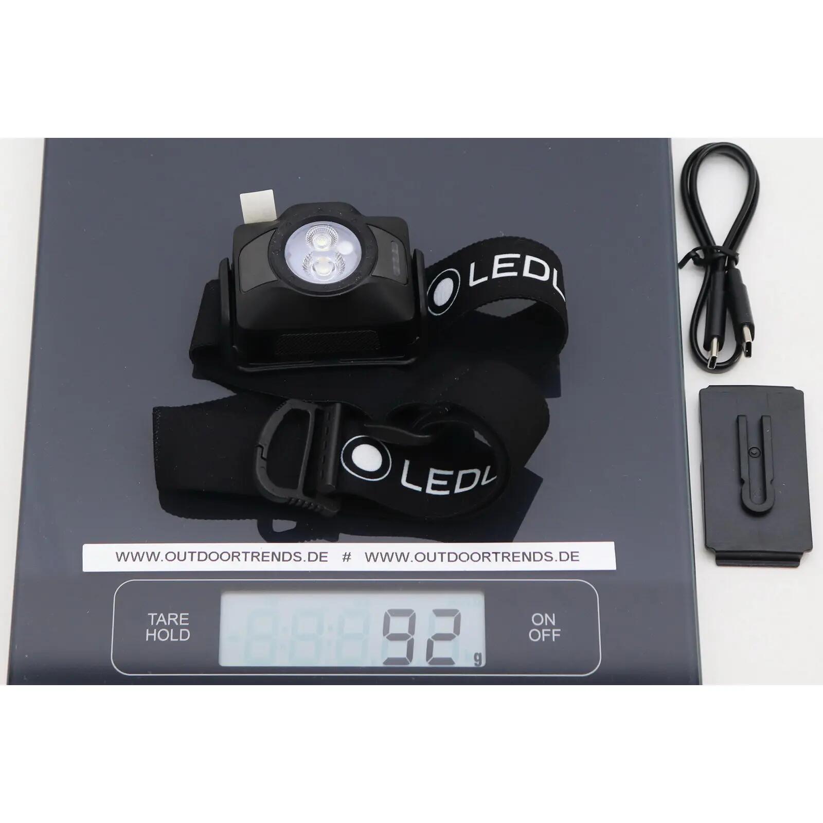 Stirnlampe HF4R, wiederaufladbar, 650lm, Leuchtweite 130m, IP67, Forrest Green 7/7
