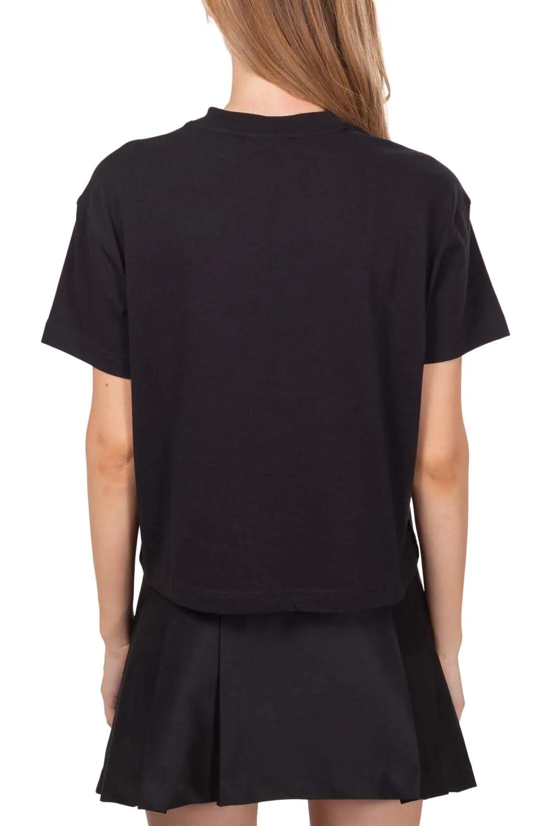 Camiseta para Mujer Dickies Oakport  Negro 3/5