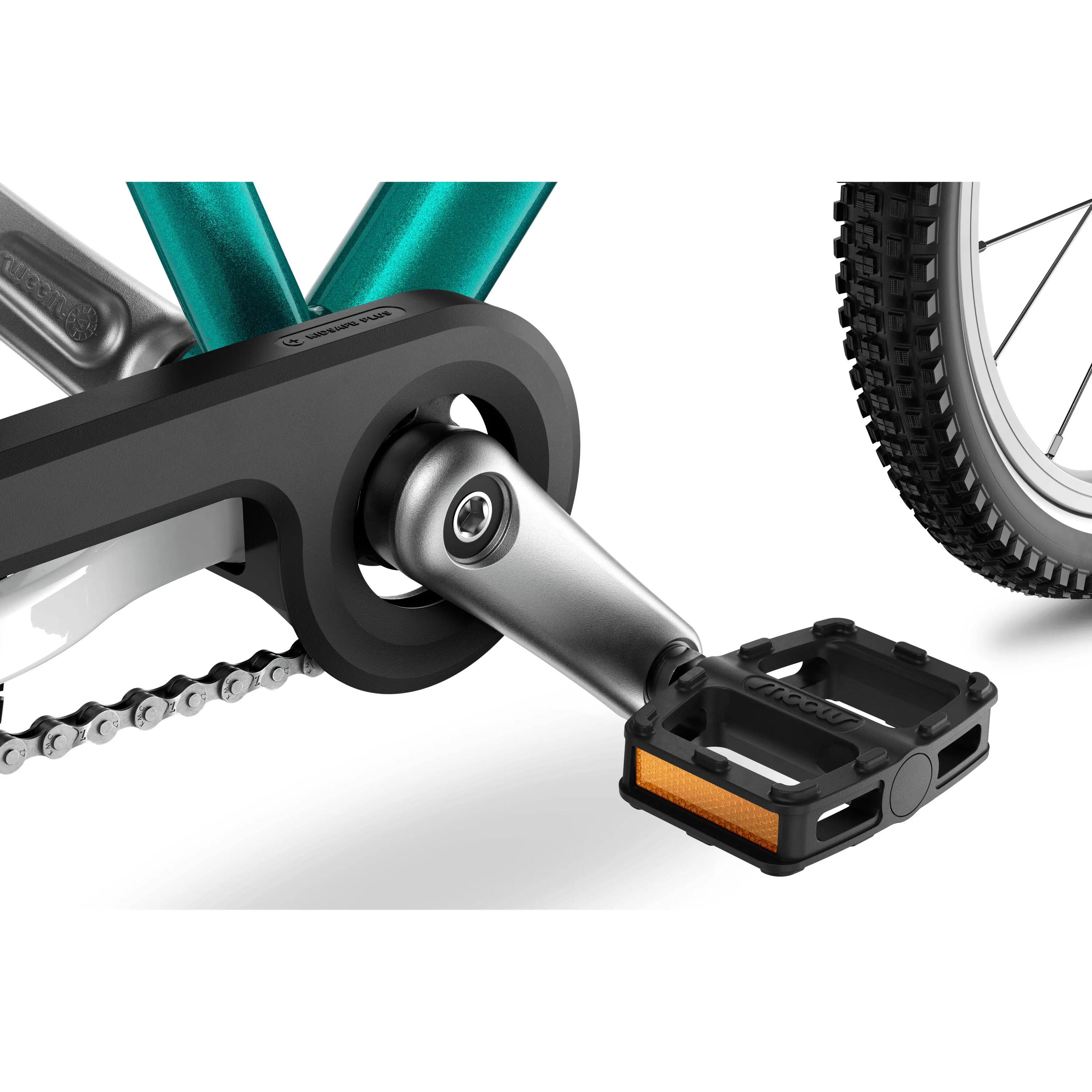 Rower dziecięcy woom GO 3 metallic turquoise 5/6