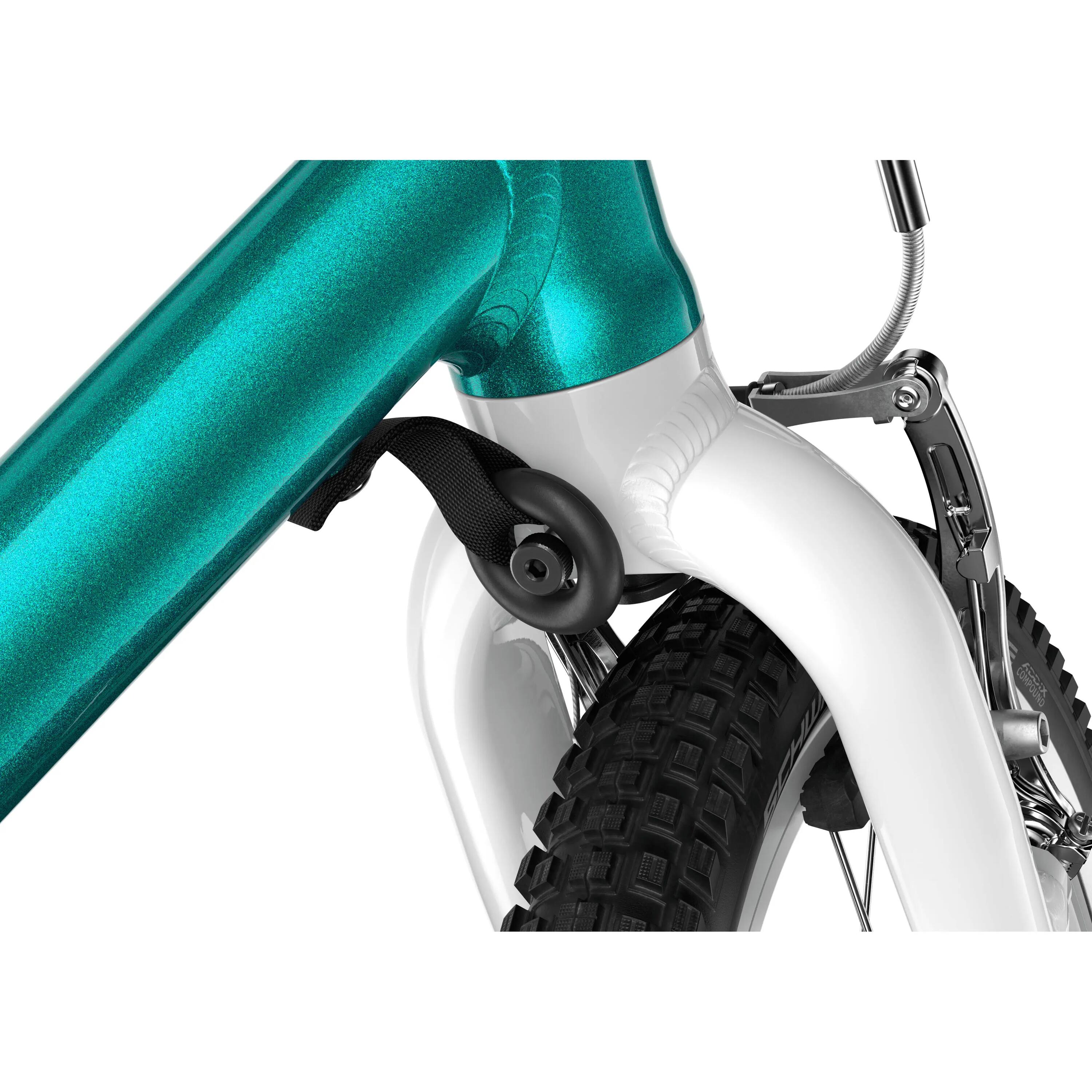 Rower dziecięcy woom GO 3 metallic turquoise 4/6