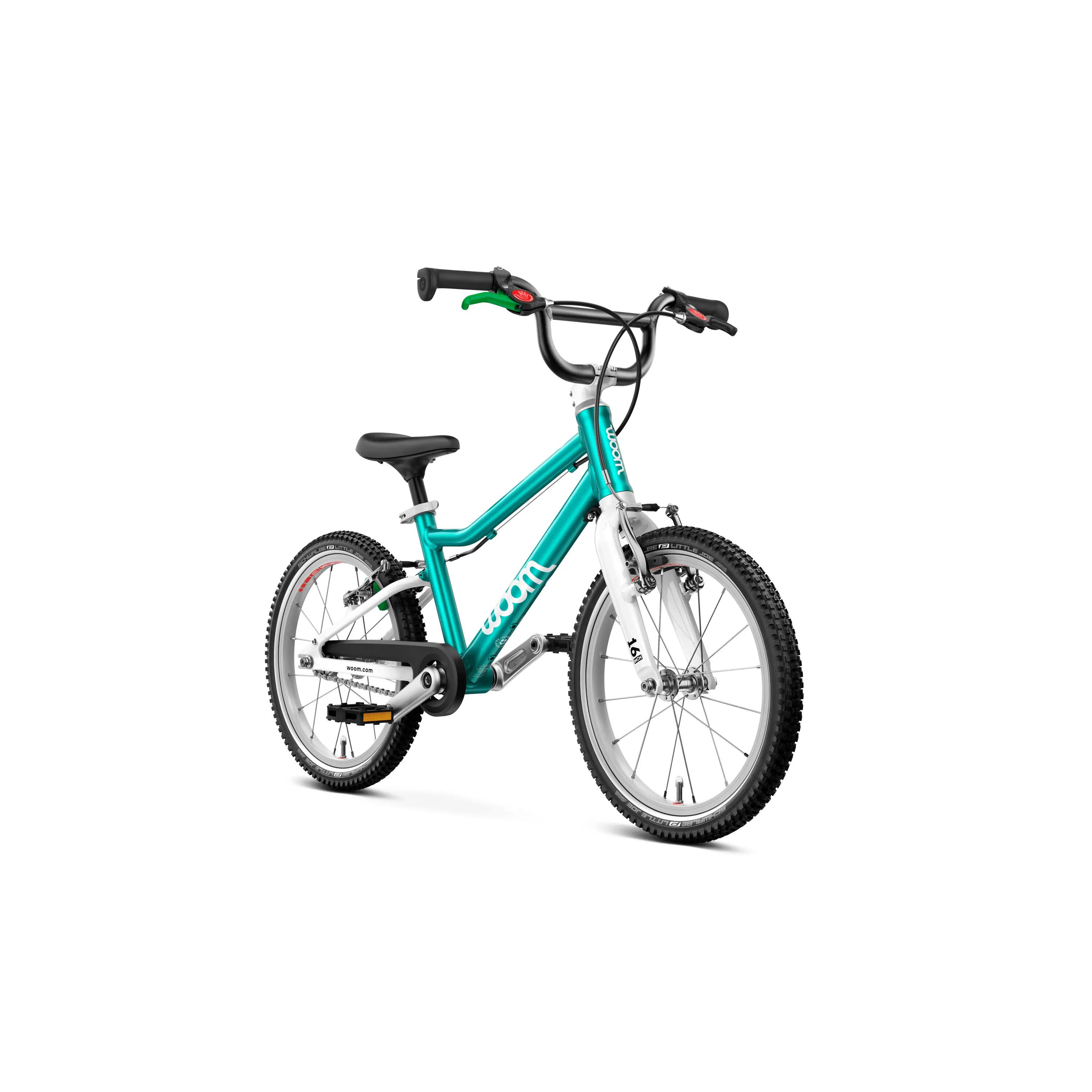 Rower dziecięcy woom GO 3 metallic turquoise 2/6