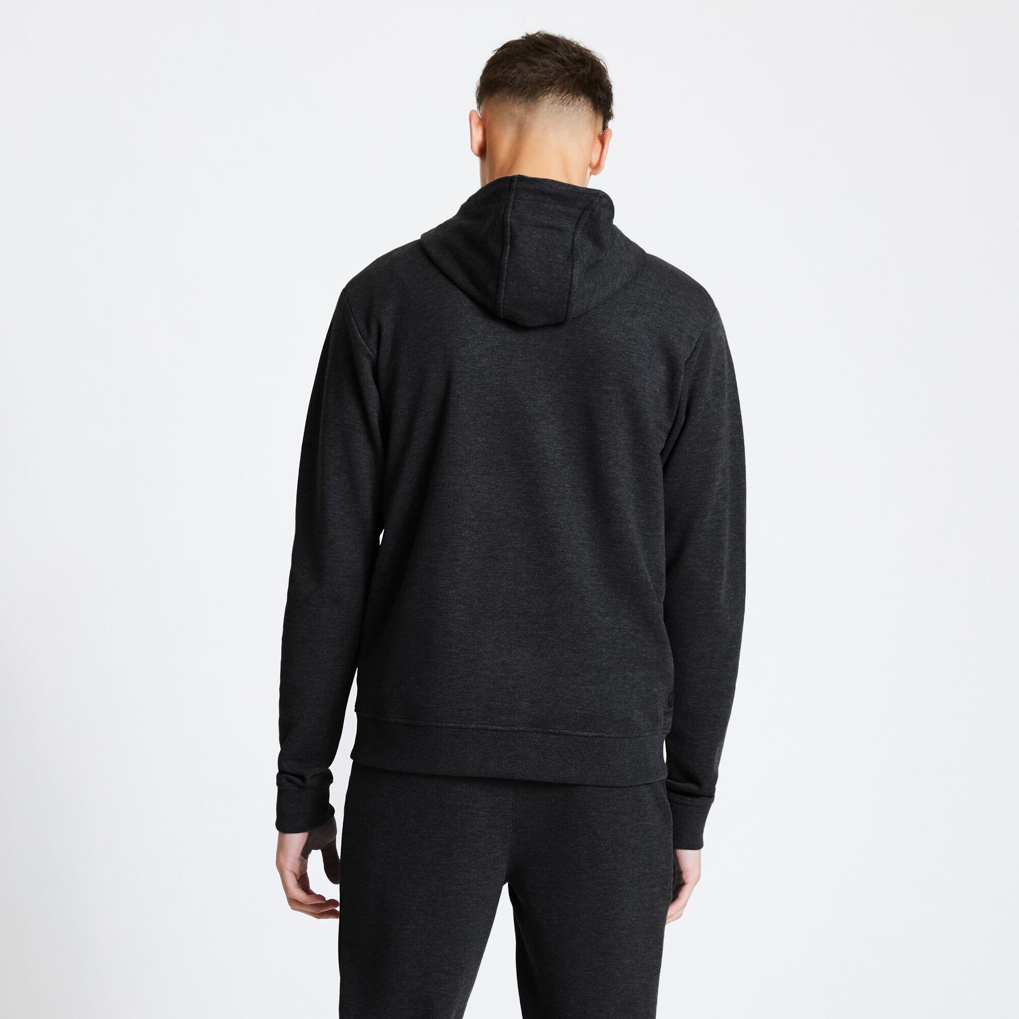 Mens Modulus Full Zip Hoodie (Black) 3/5