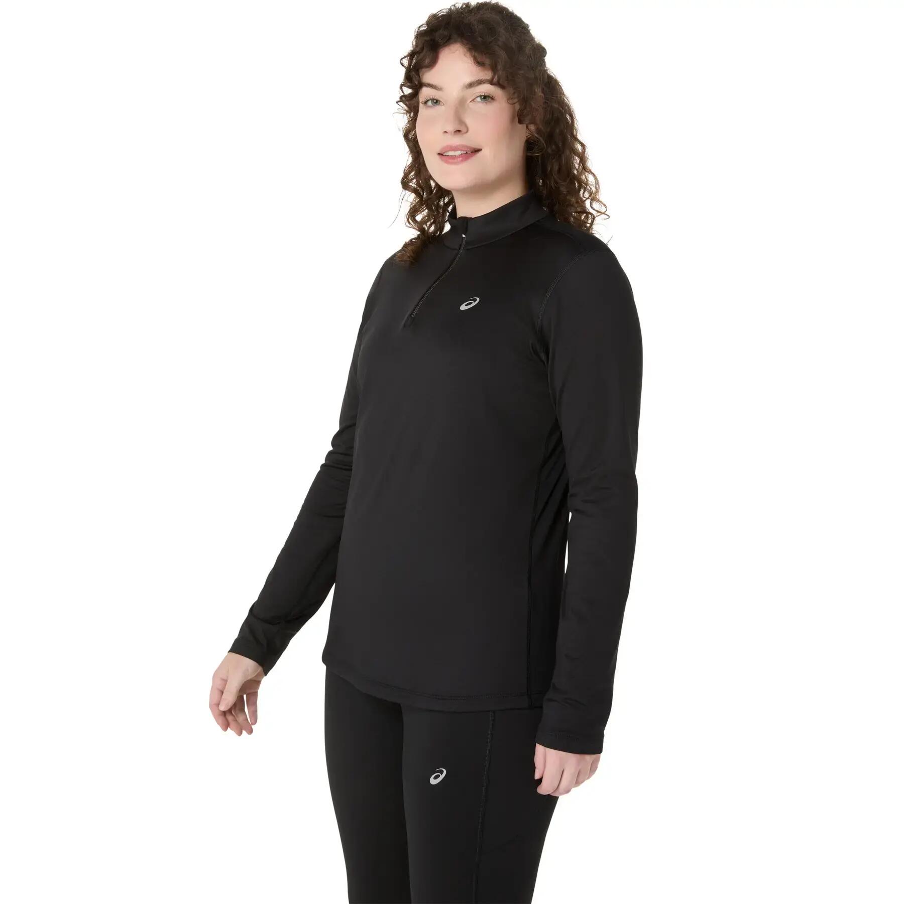 T-shirt a maniche lunghe/2 zip donna Asics 3/5