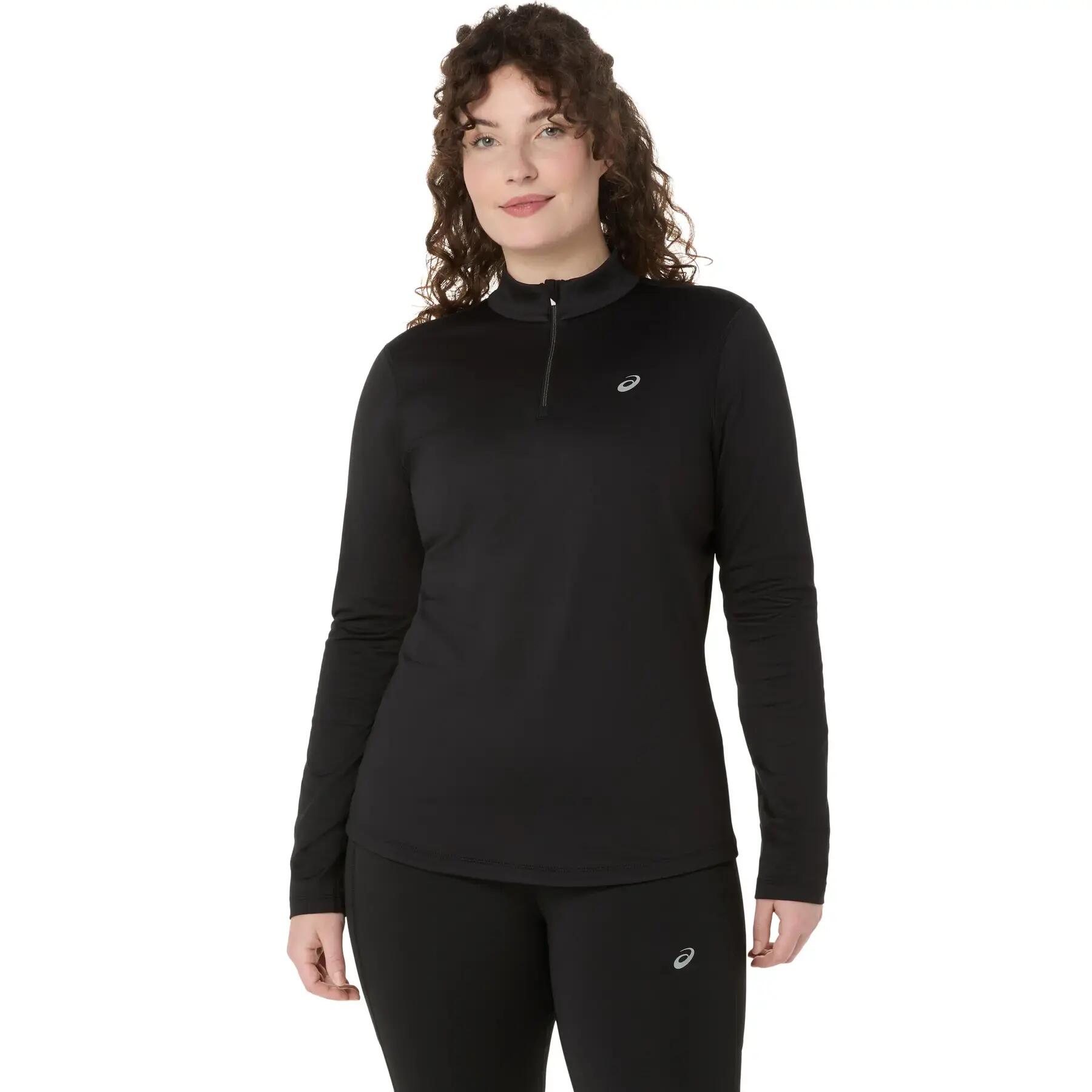 T-shirt a maniche lunghe/2 zip donna Asics 2/5