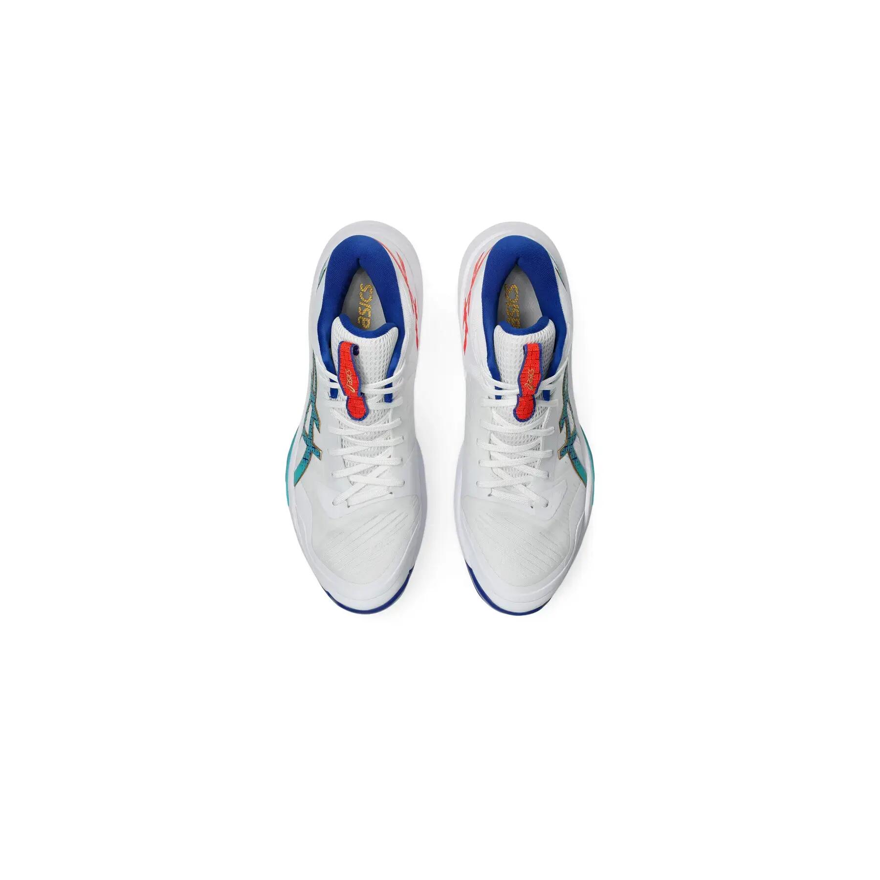 Scarpe da volley ASICS Sky Elite FF MT 3 Bianco/Blu 6/7