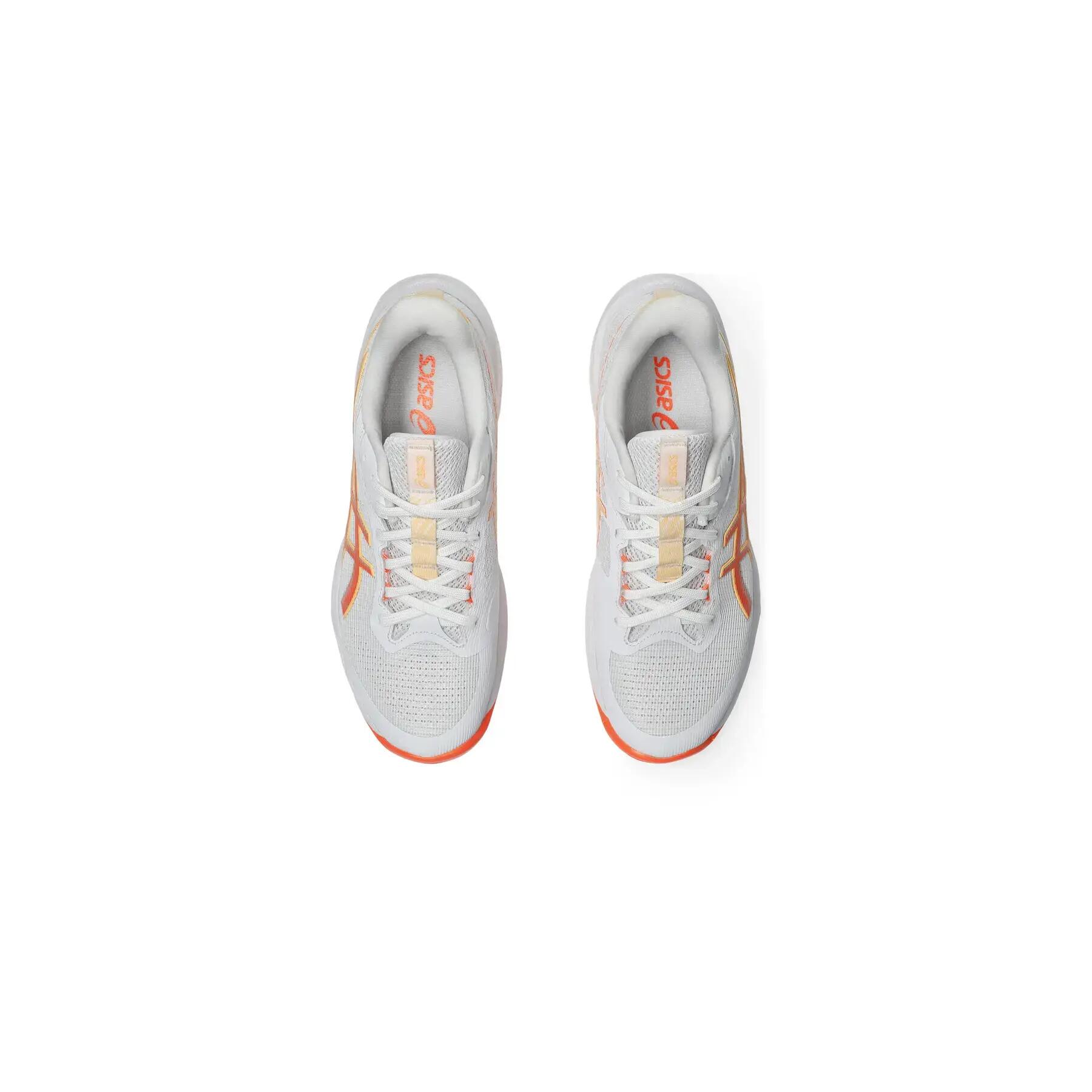 Zapatillas de voleibol ASICS Netburner Ballistic FF 4 Blancas 5/7