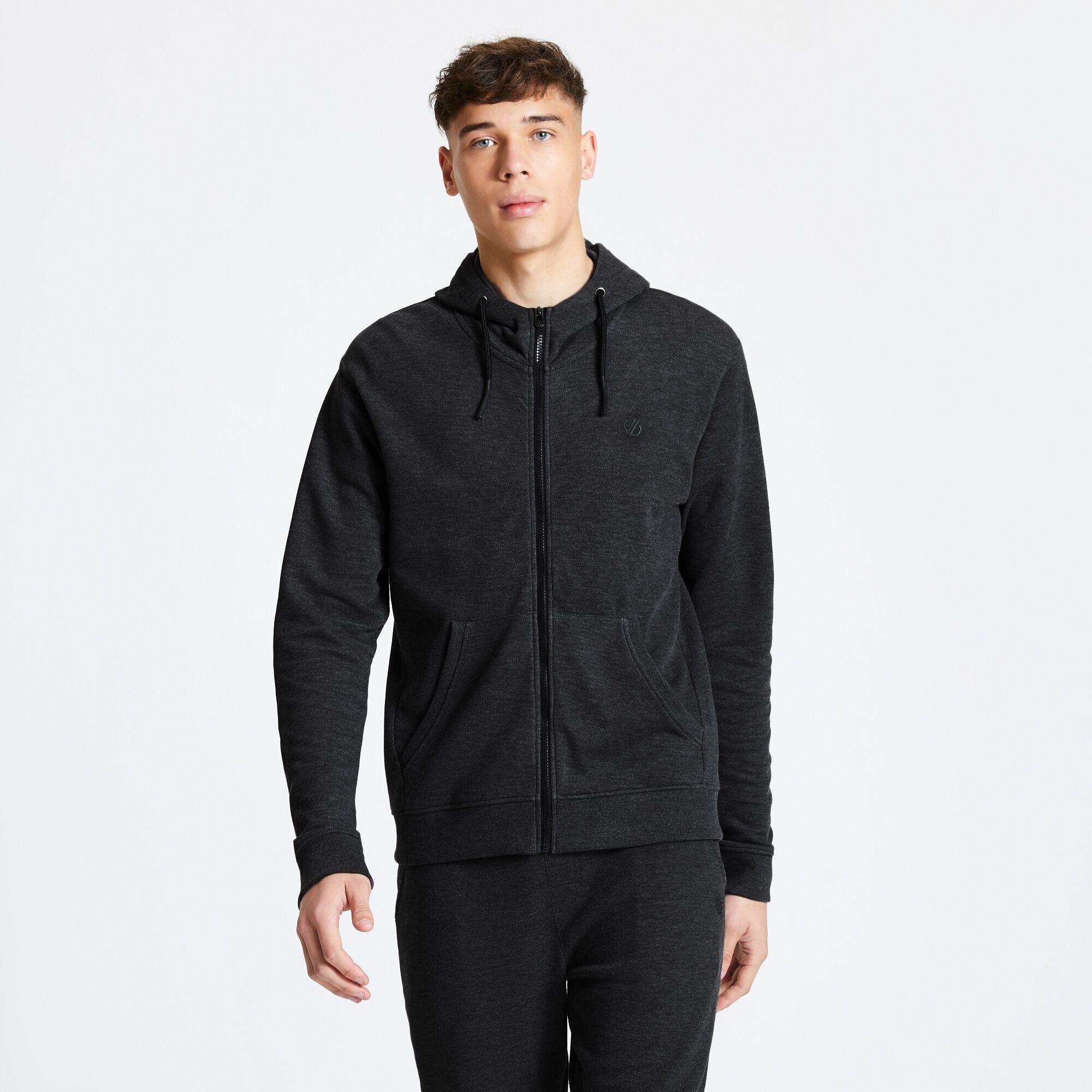 Mens Modulus Full Zip Hoodie (Black) 4/5