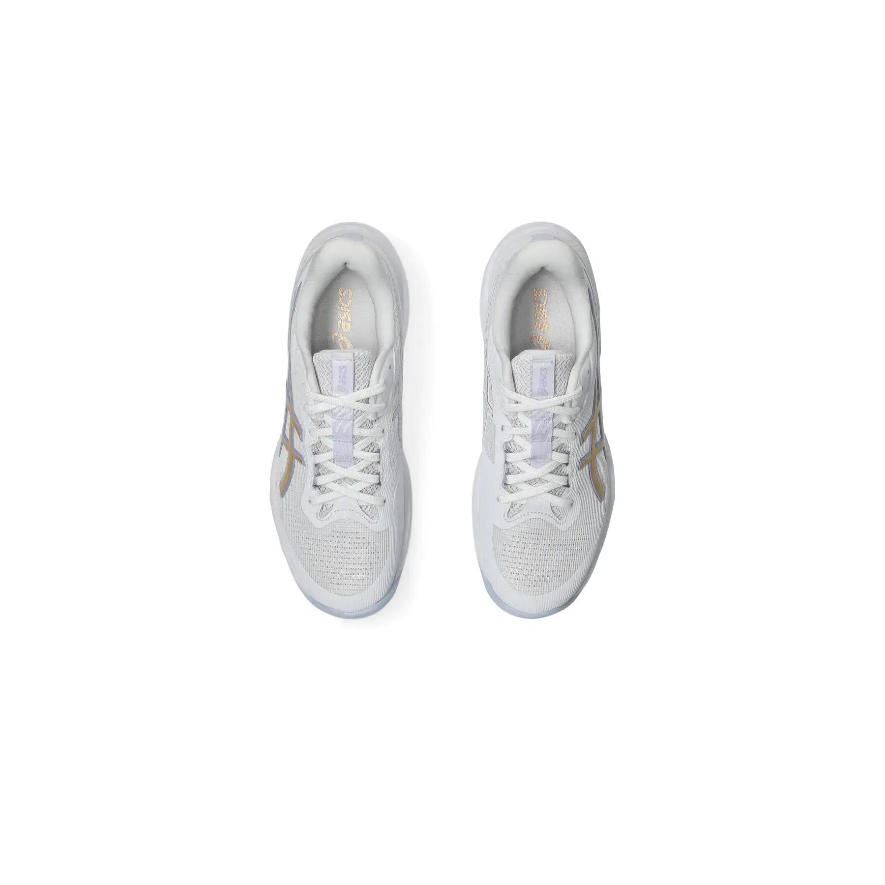 Zapatillas de voleibol Asics Netburner Ballistic FF 4 Blanc champagne 5/7