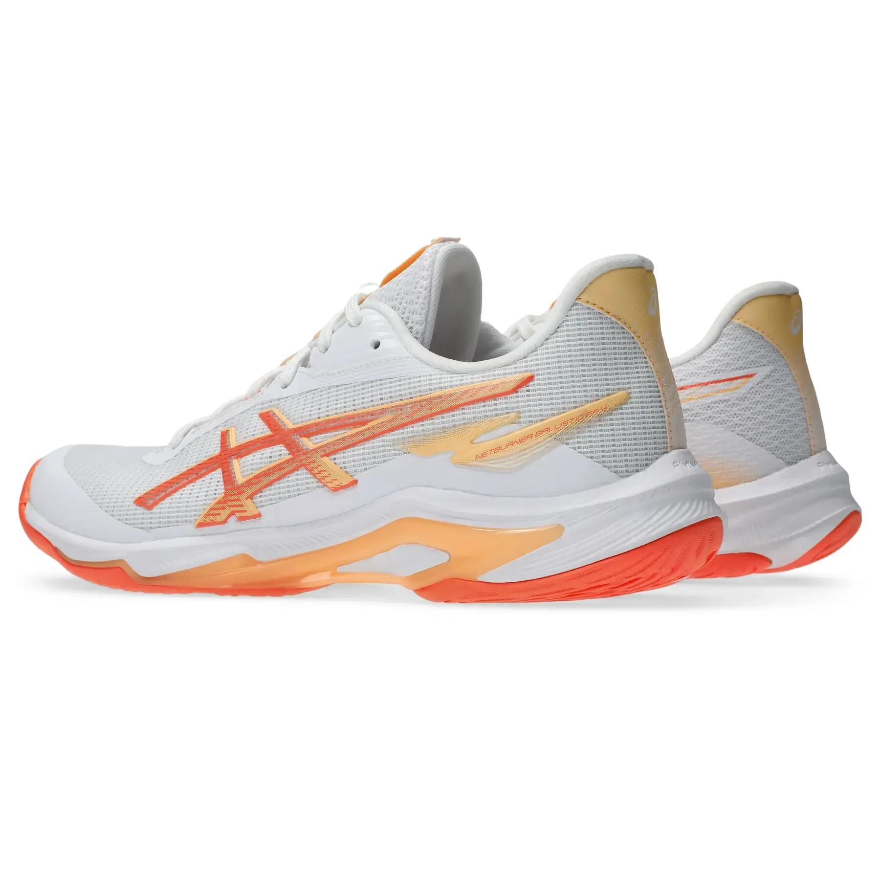 Buty do siatkówki ASICS Netburner Ballistic FF 4 Białe 4/7
