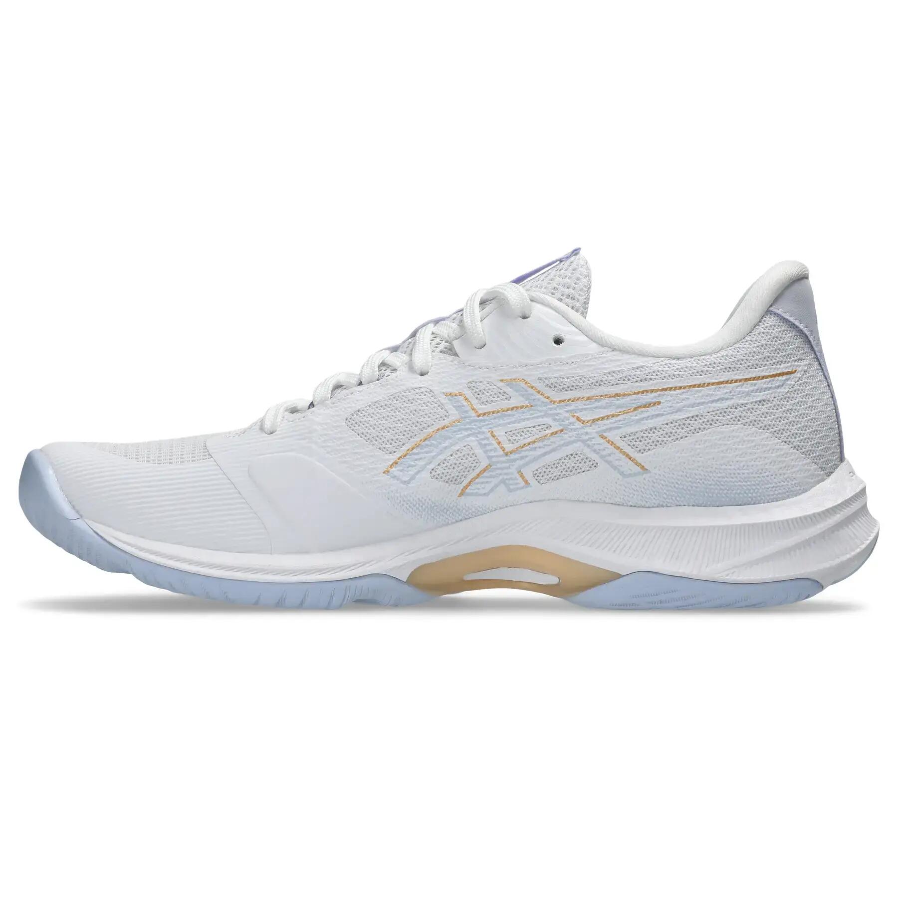 Zapatillas de voleibol Asics Netburner Ballistic FF 4 Blanc champagne 4/7