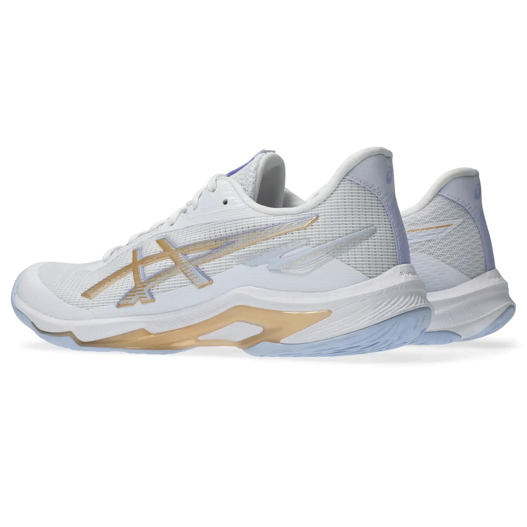 Zapatillas de voleibol Asics Netburner Ballistic FF 4 Blanc champagne 3/7