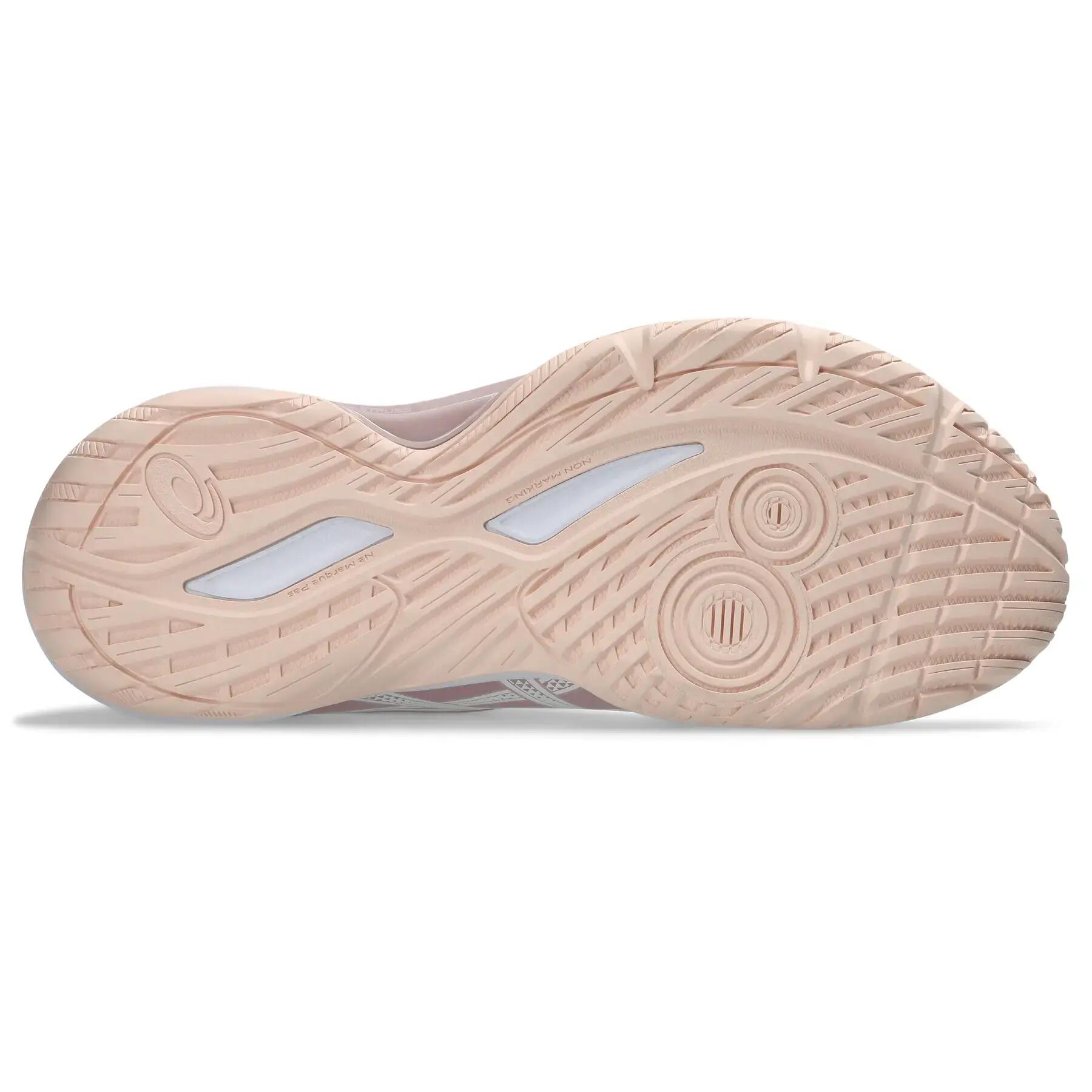 Sapatos de andebol ASICS GEL-TACTIC 13 Rosa/Branco 3/3