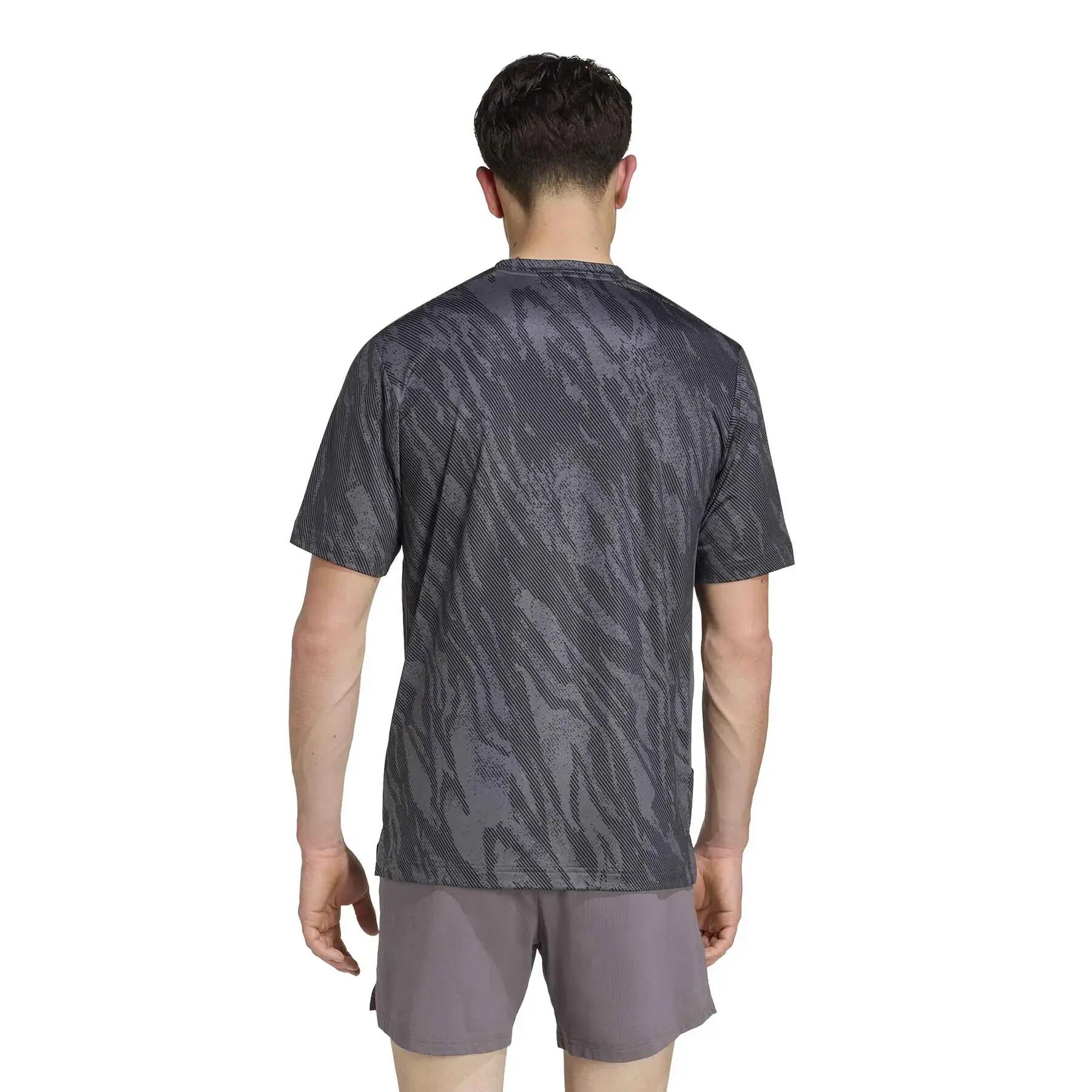 Koszulka męska adidas Cool Intensity Worout, Climacool, nadruk camouflage 4/6