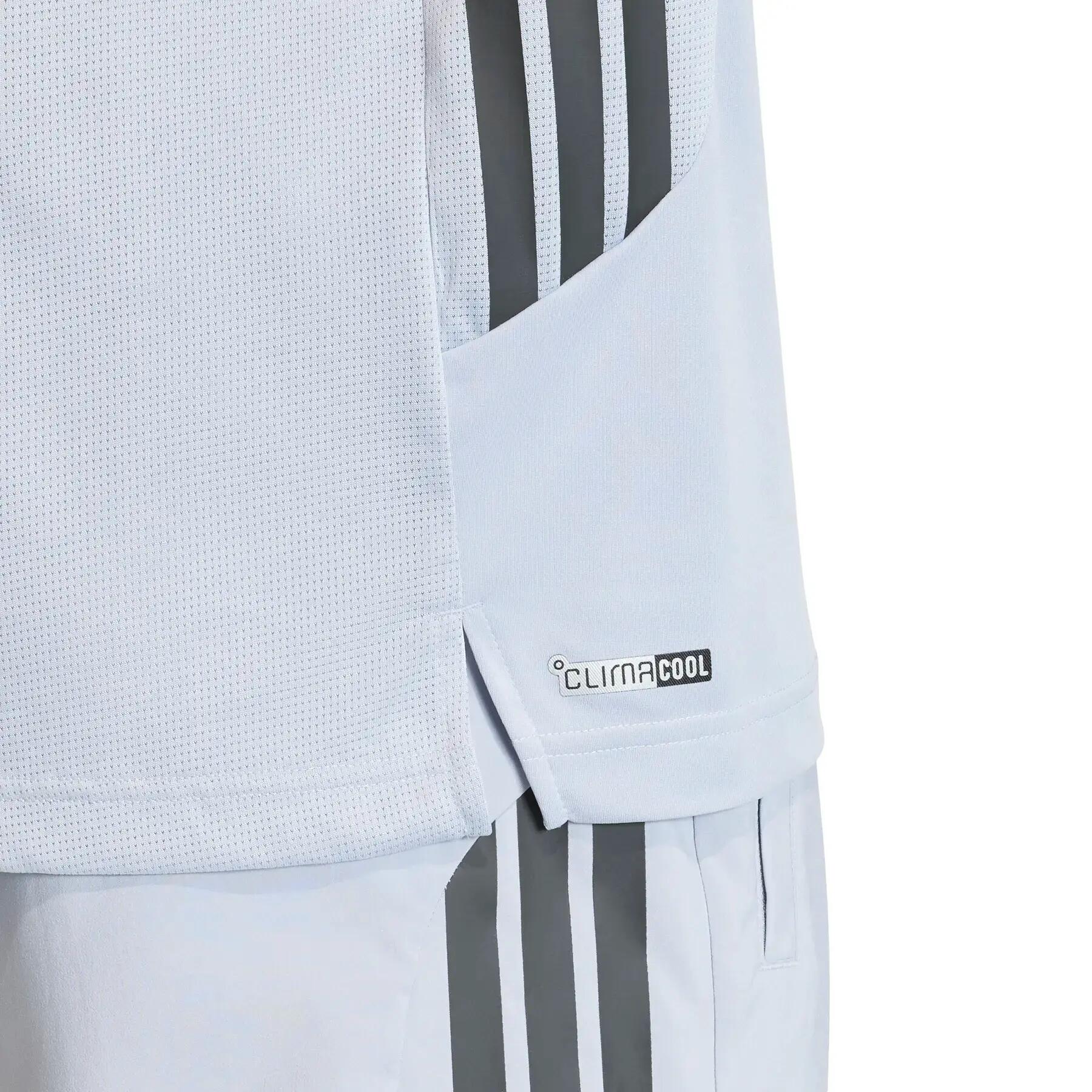 KOSZULKA TECH ESSENTIALS WORKOUT 3 STRIPES 6/7