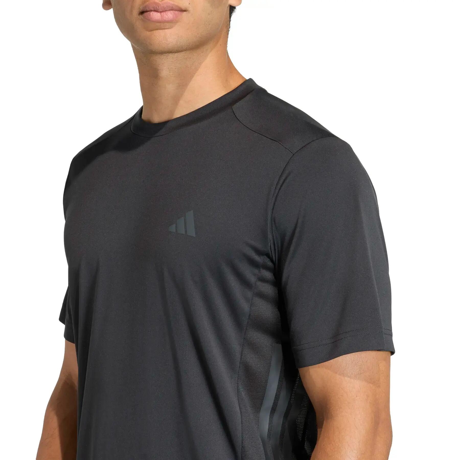 TECH ESSENTIALS WORKOUT 3 STRIPES T-SHIRT 6/7