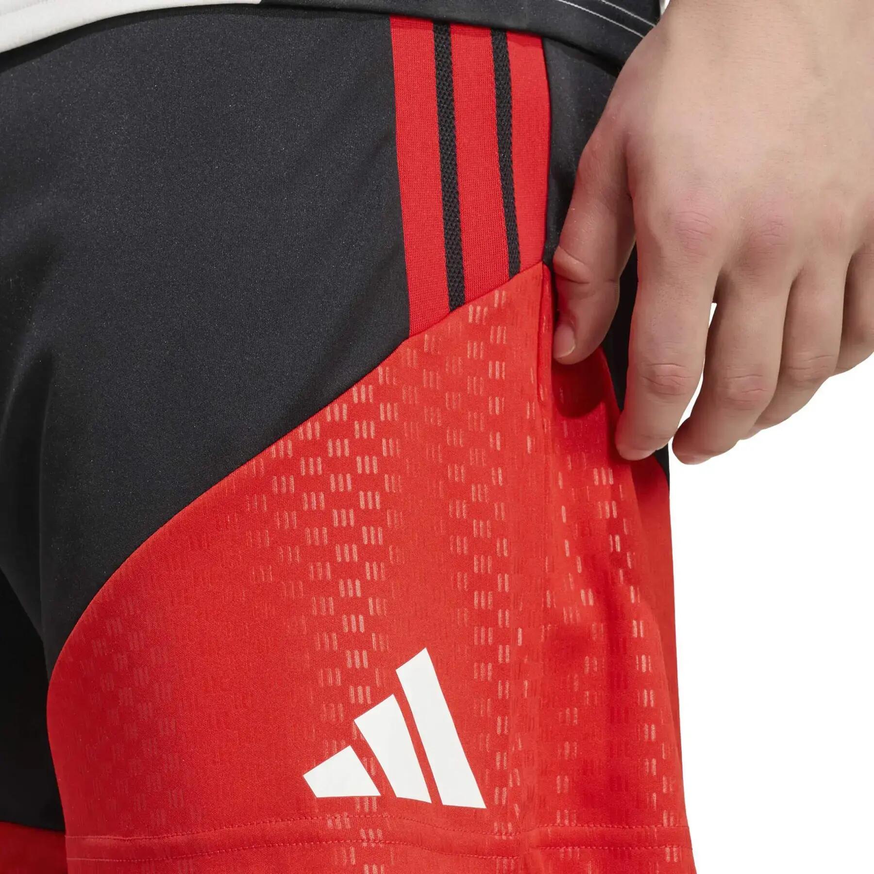 Unisex - Fußball - Trainingsshorts - Benfica - schwarz/rot 6/6