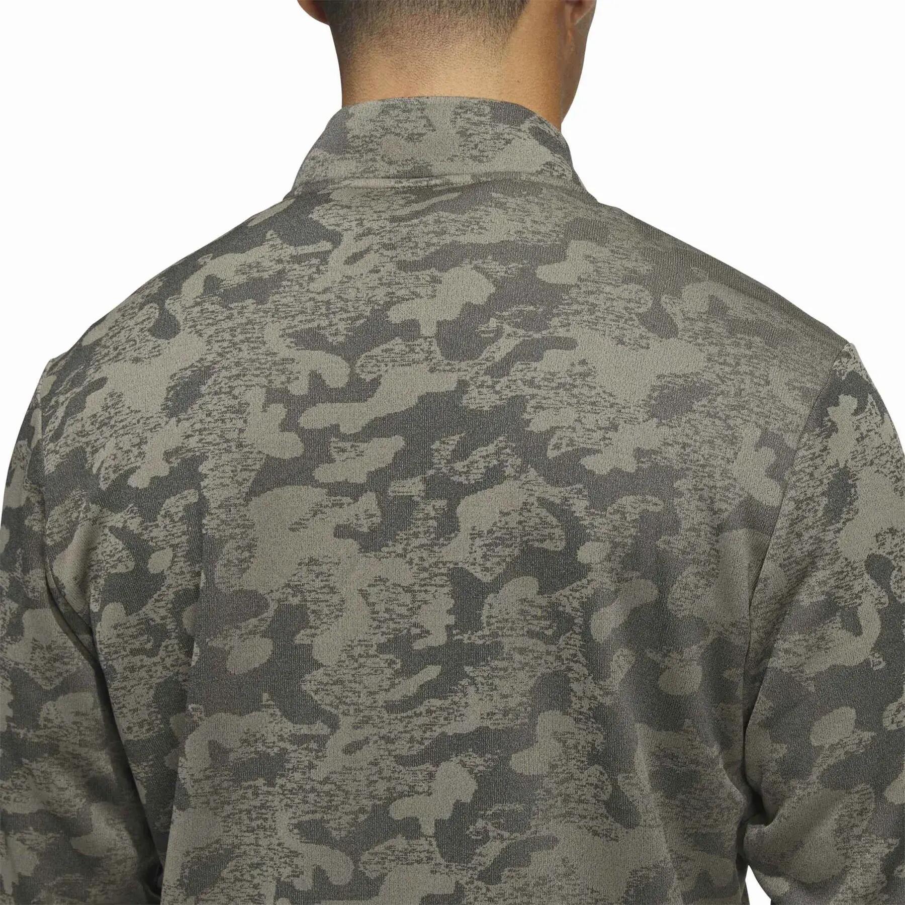 Adidas Ult Durable Water Repelent Quarter-Zip, herensweatshirt, camouflage 6/6