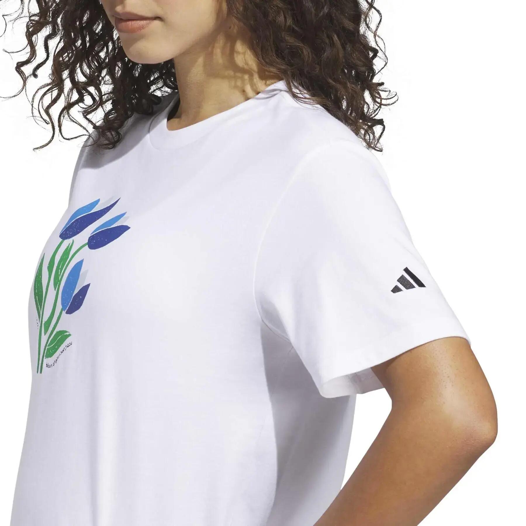 FLORAL BLOOM AT YOUR OWN PACE GRAPHIC T-SHIRT 6/6