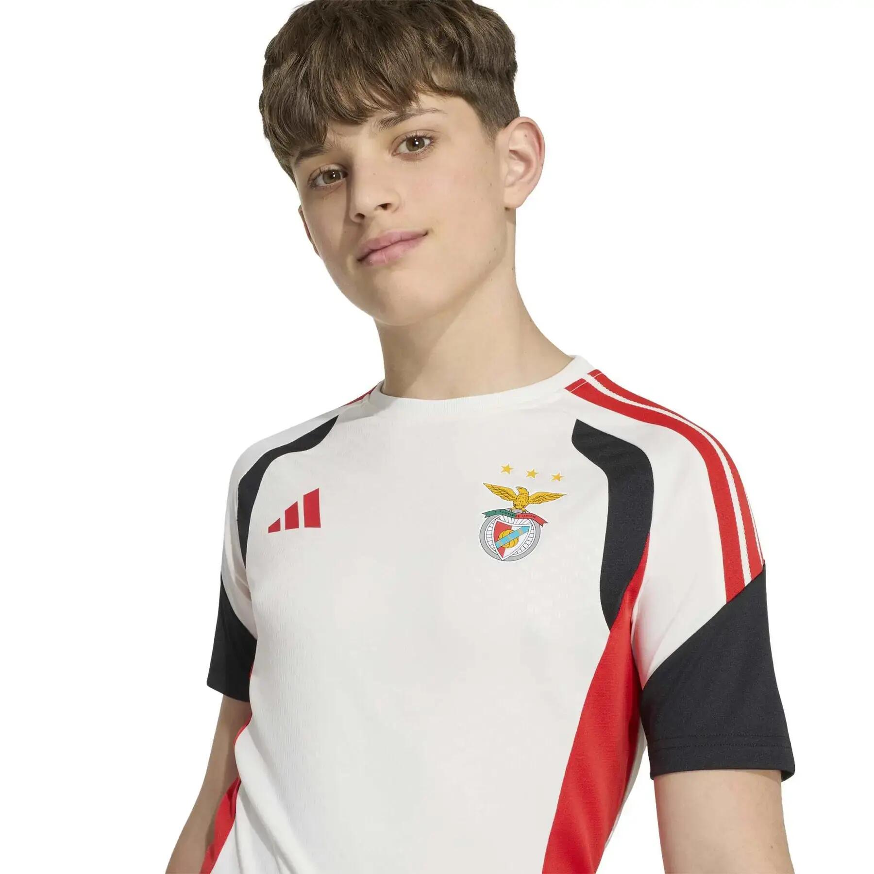 Kinder - Fußball - T-Shirt - Trainingsshirt - SL Benfica 2026-2027 - weiß 4/5