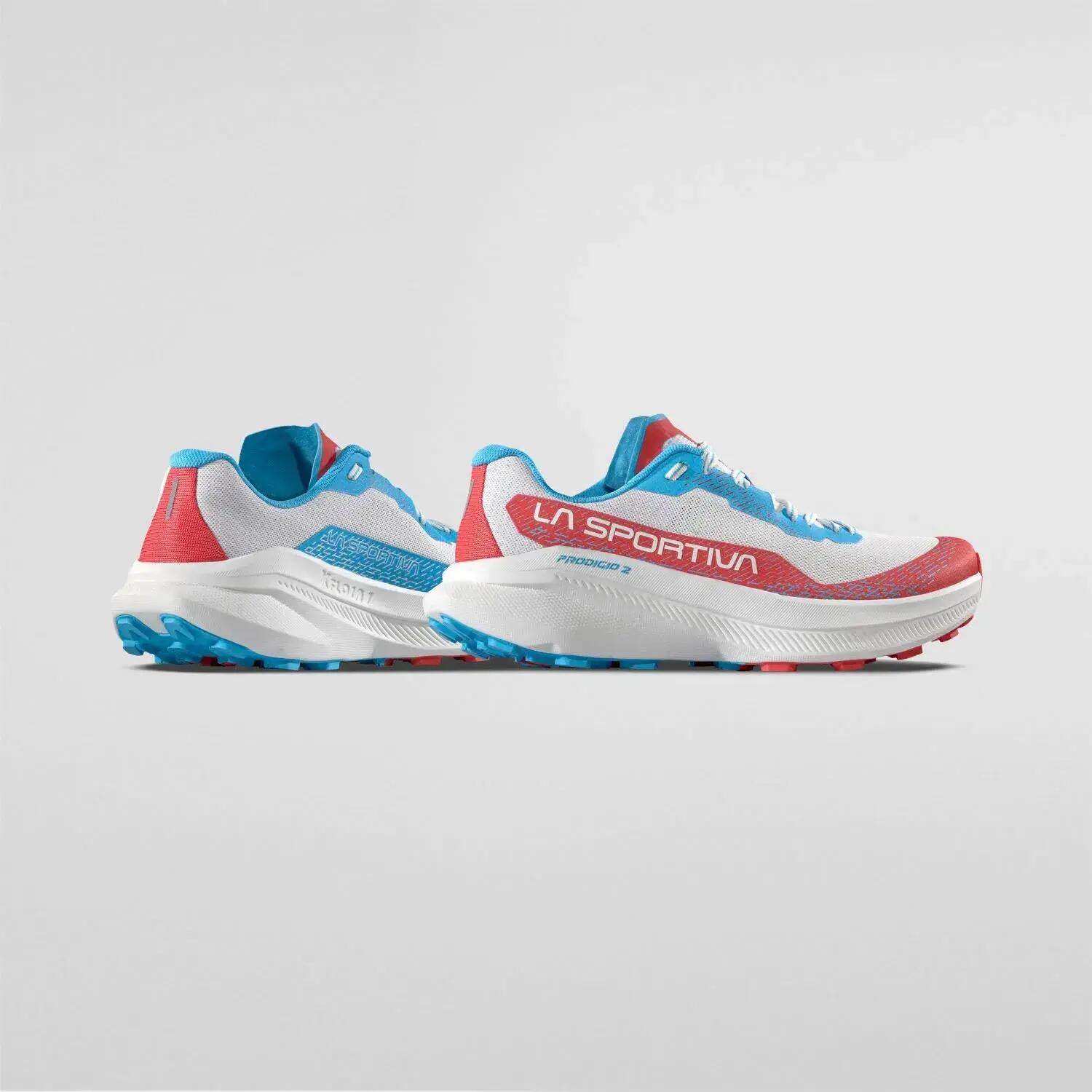 Buty do biegania La Sportiva Prodigio 2 Białe/Hibiskus 2/5