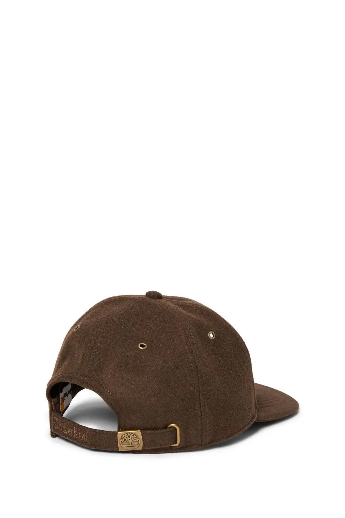 Herren - Sportswear - Wollmisch-cap - Verstellbar - Braun 3/3